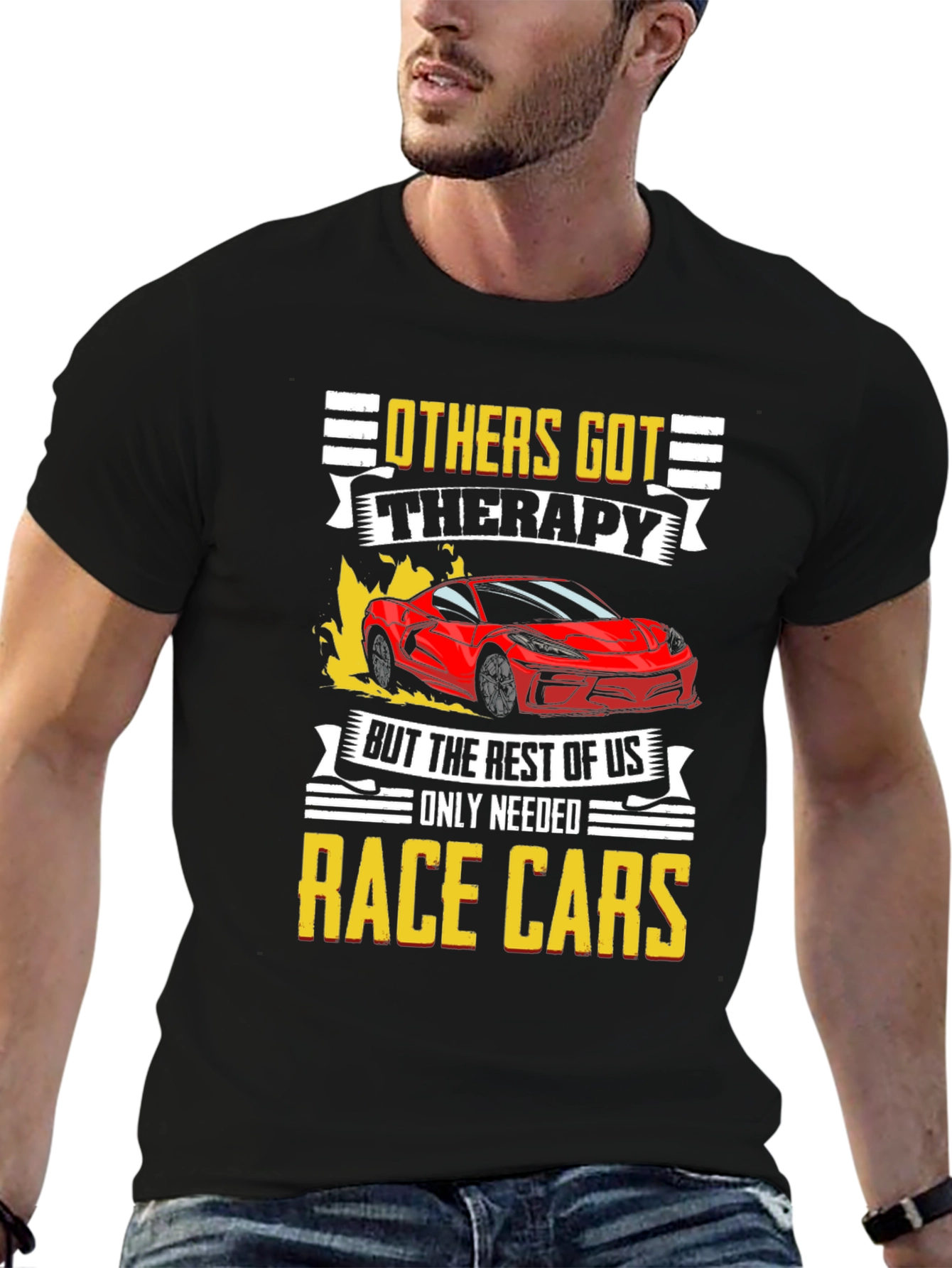 Race Car Therapy T-Shirt