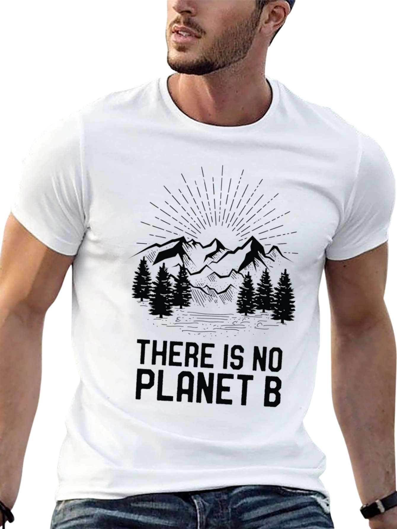 Eco-Friendly There Is No Planet B Graphic Tee