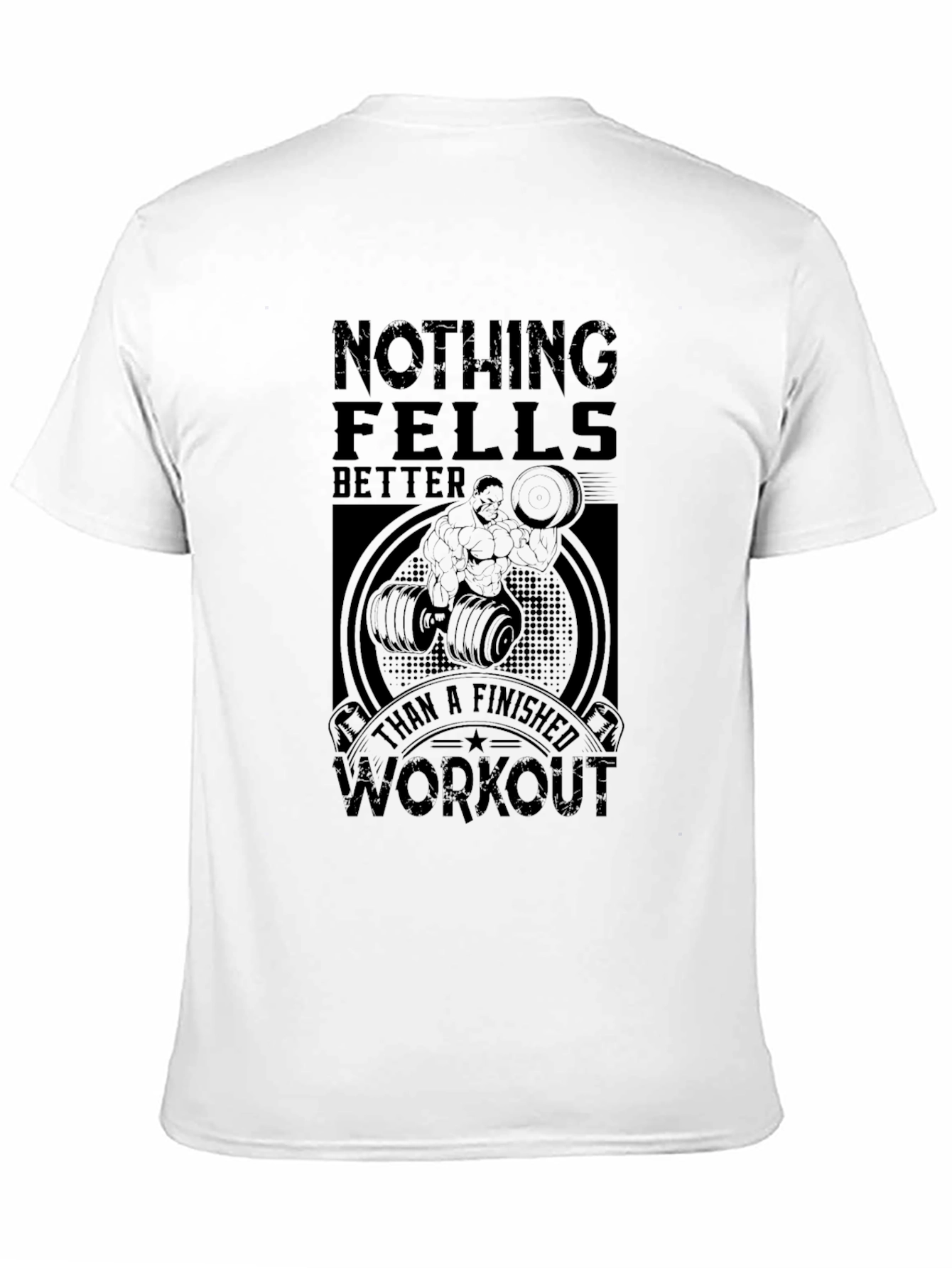 Workout Motivation Graphic Tee - Nothing Feels Better!