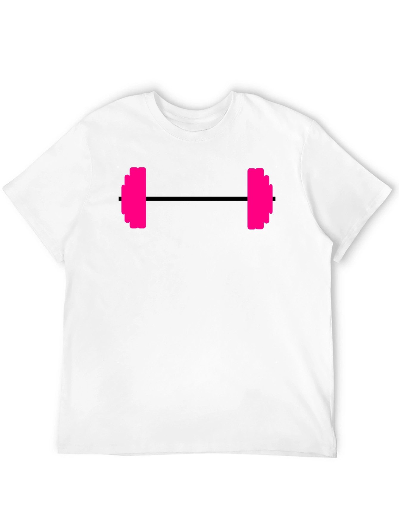 Workout Ready Barbell Graphic Tee - Gym Essential