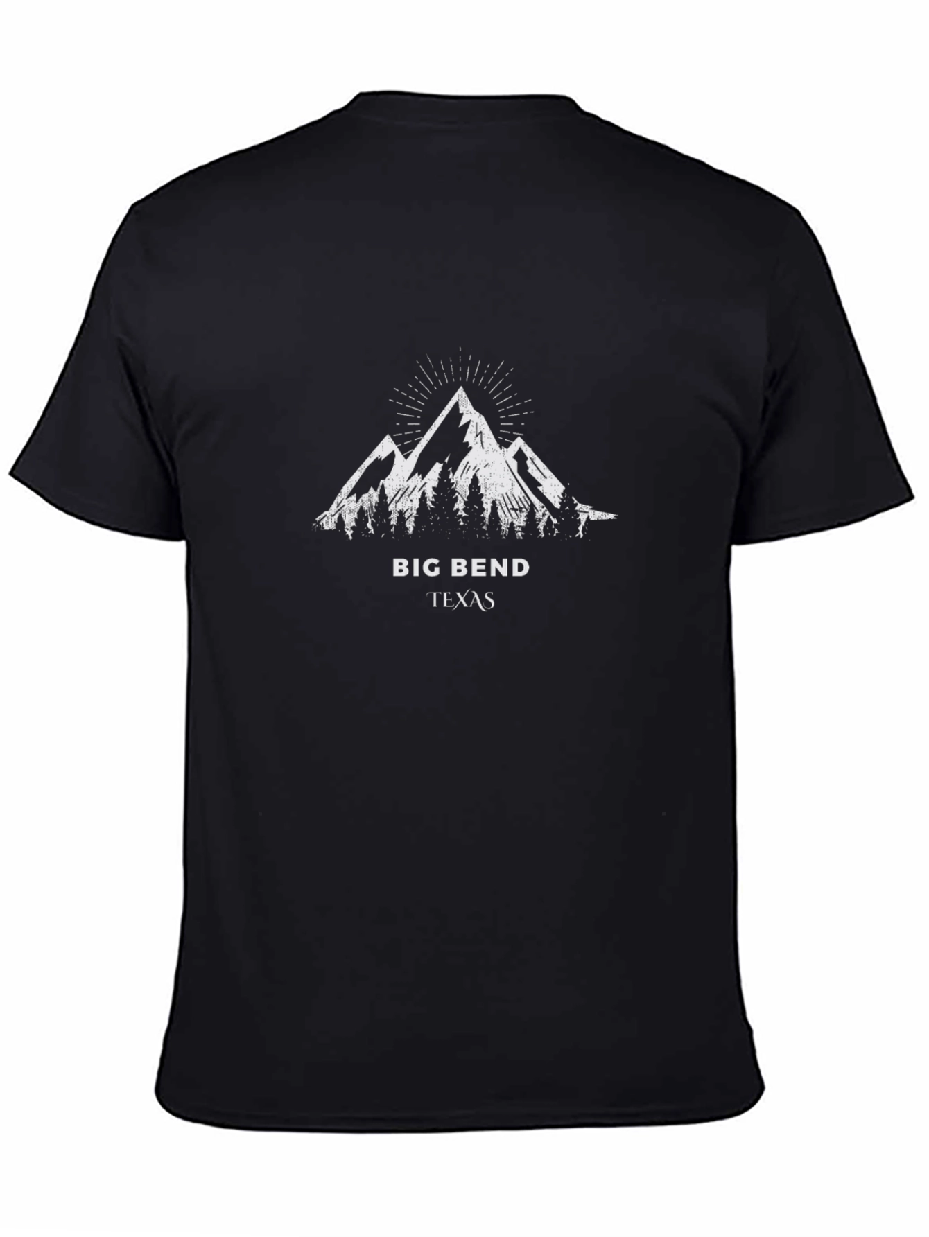 Big Bend Texas Graphic Tee - Mountain Design