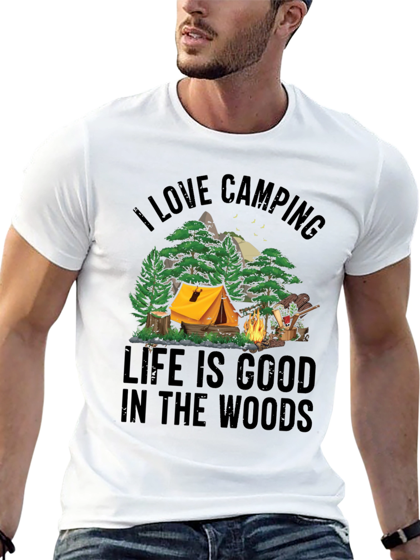 Camping Life T-Shirt - Good in the Woods
