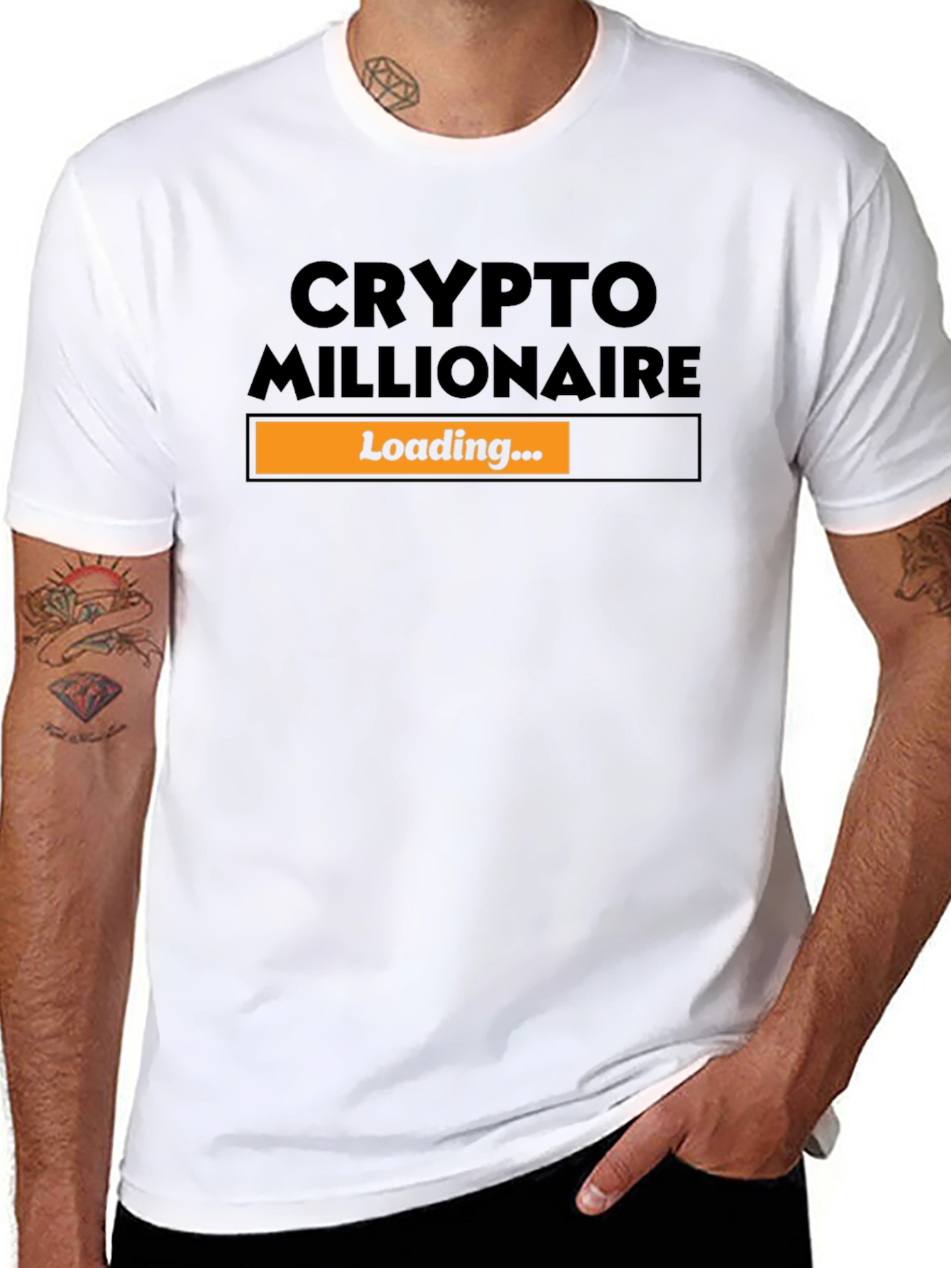 Crypto Millionaire Loading T-Shirt