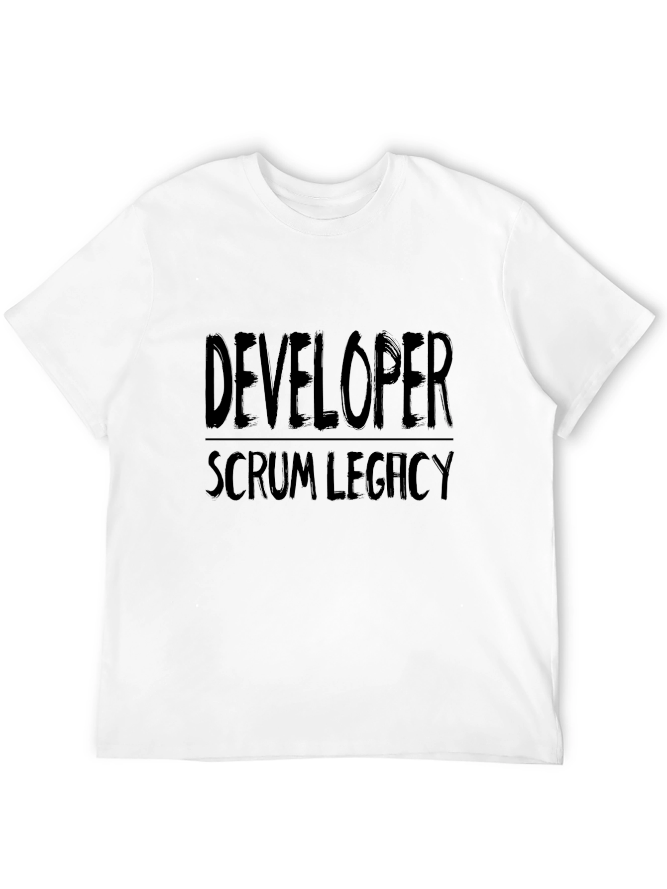 Developer Scrum Legacy Black T-Shirt