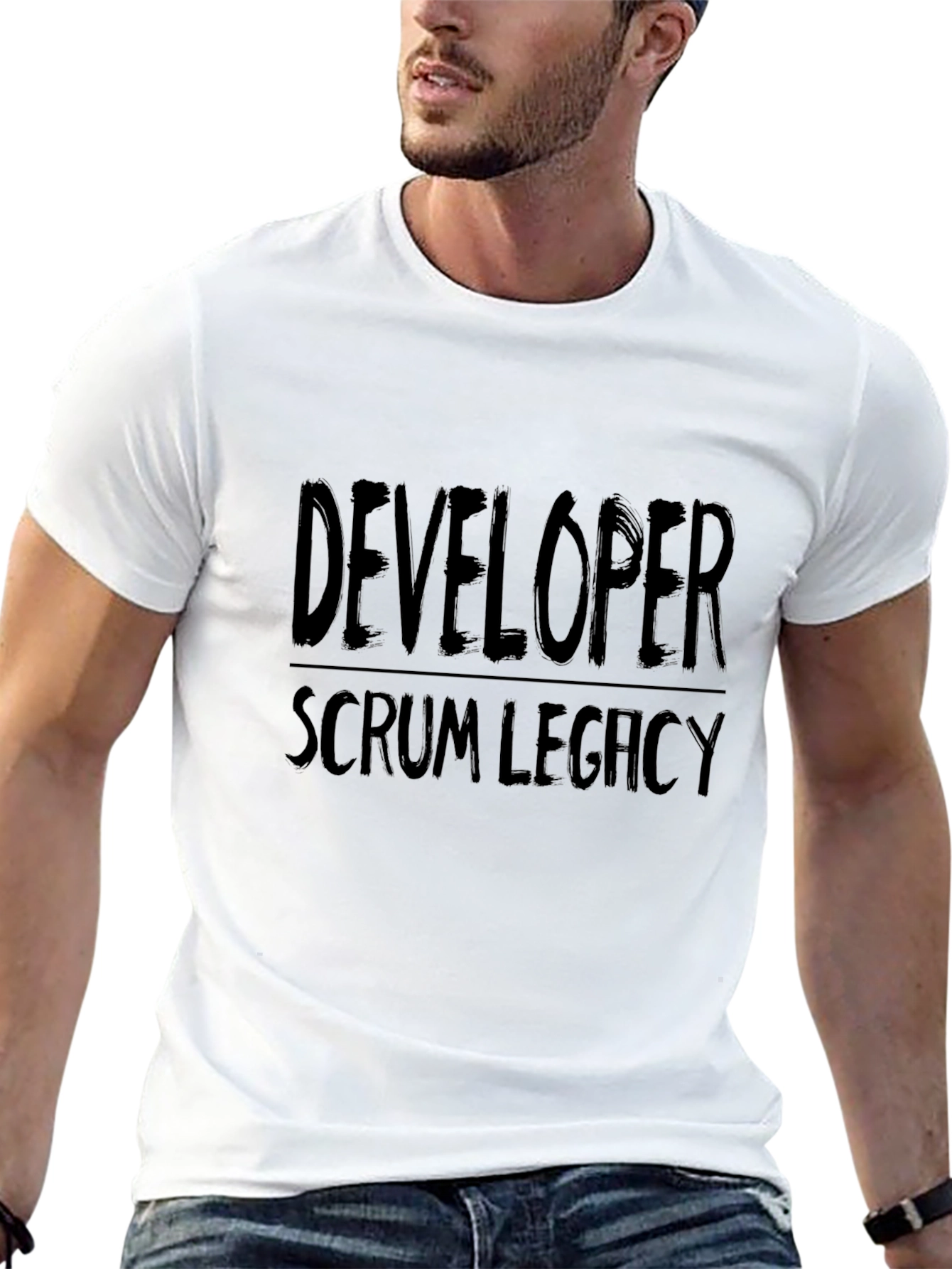 Developer Scrum Legacy Black T-Shirt
