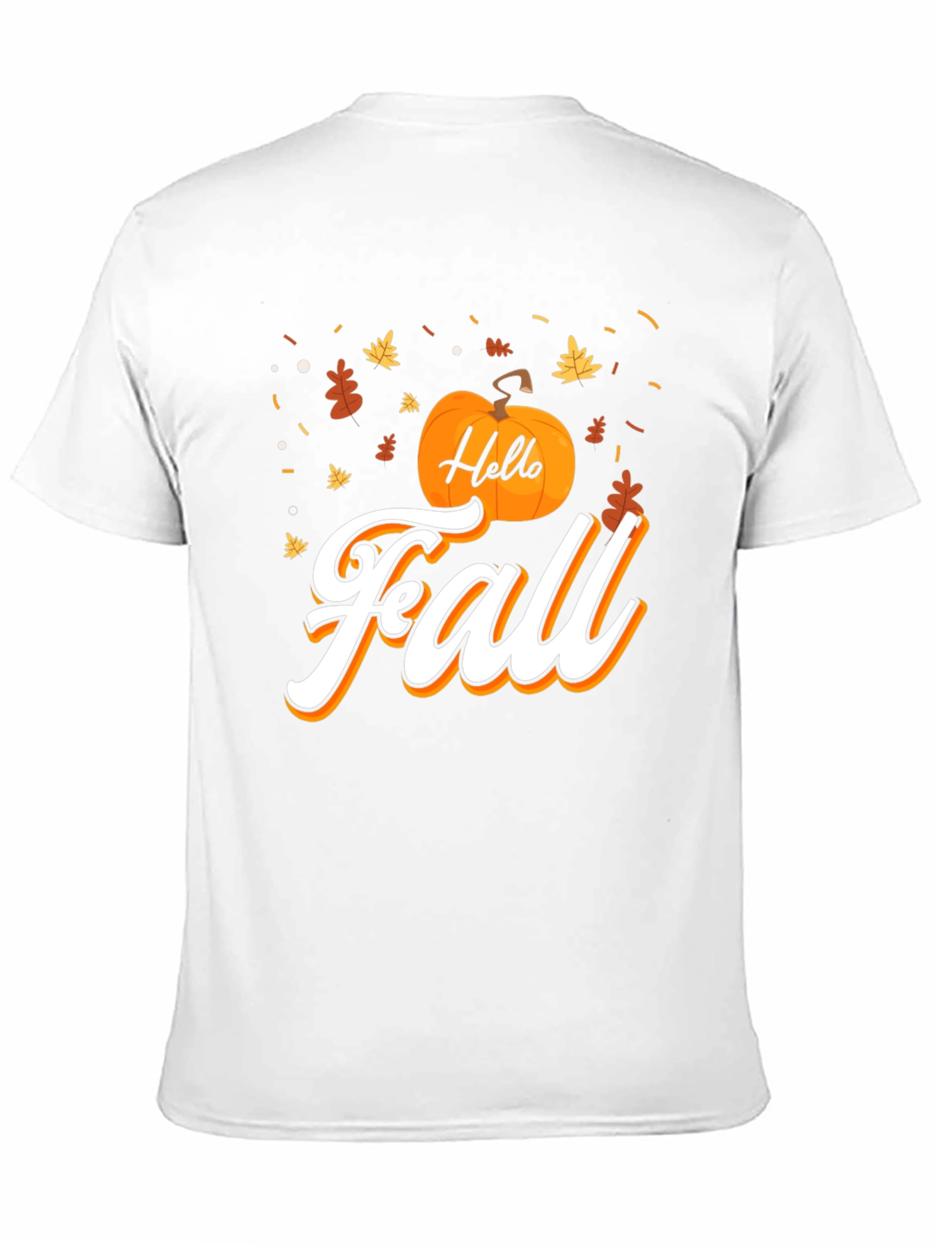 Hello Fall Graphic Tee - Black