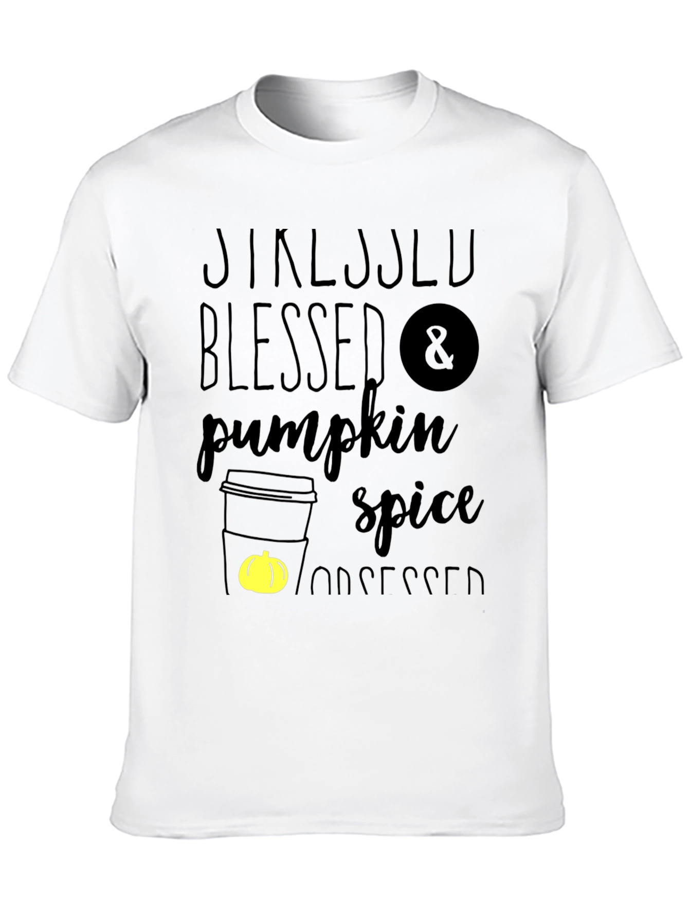 Blessed Pumpkin Spice Obsessed Graphic Tee