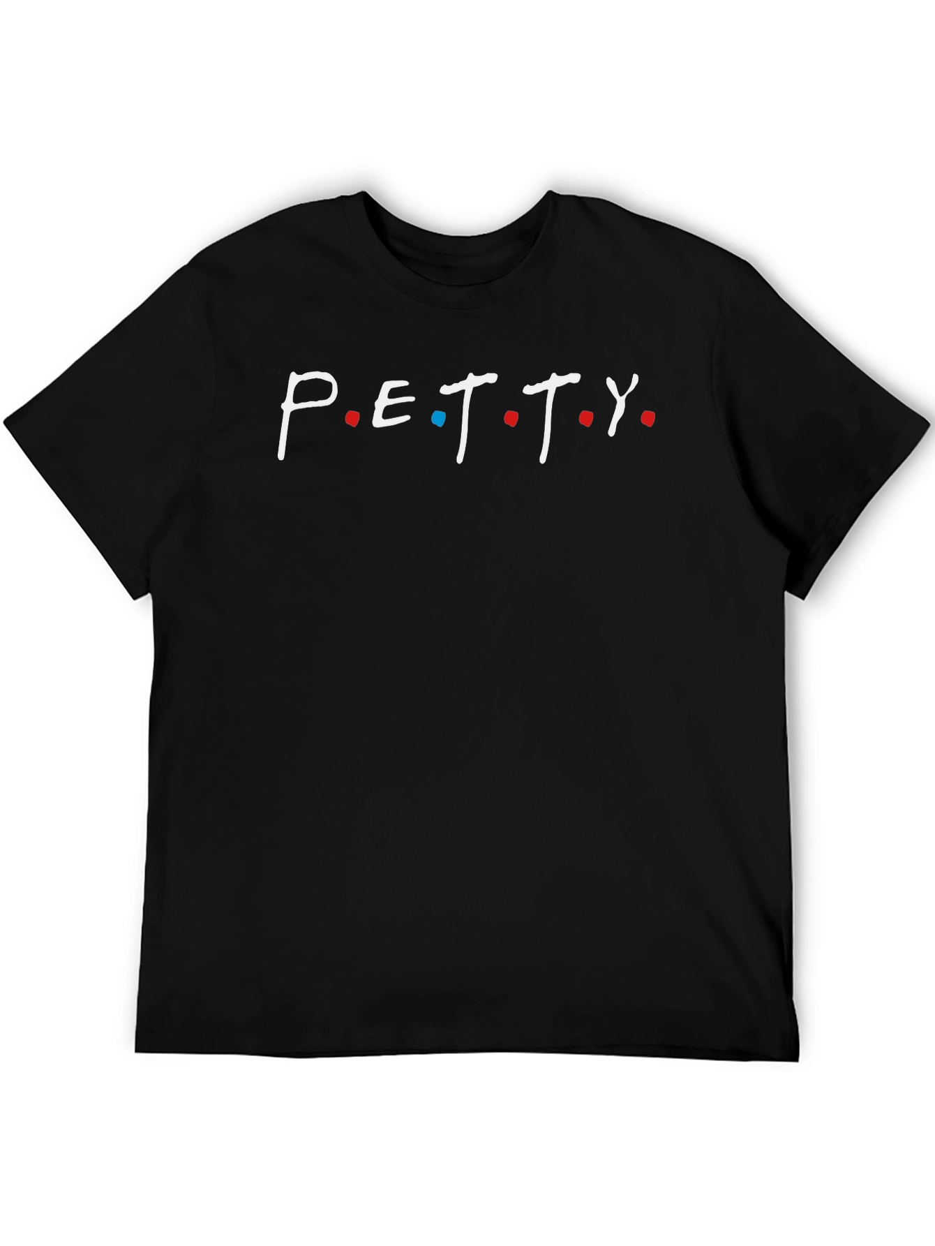 Petty Friends Inspired Black T-Shirt