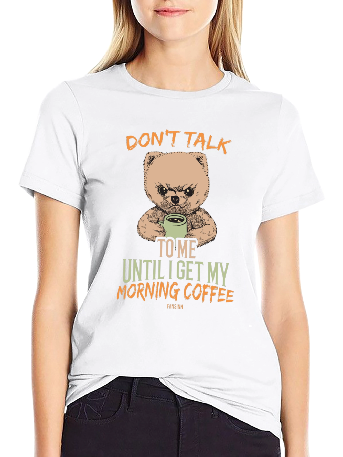 Dont Talk to Me Coffee Graphic Tee