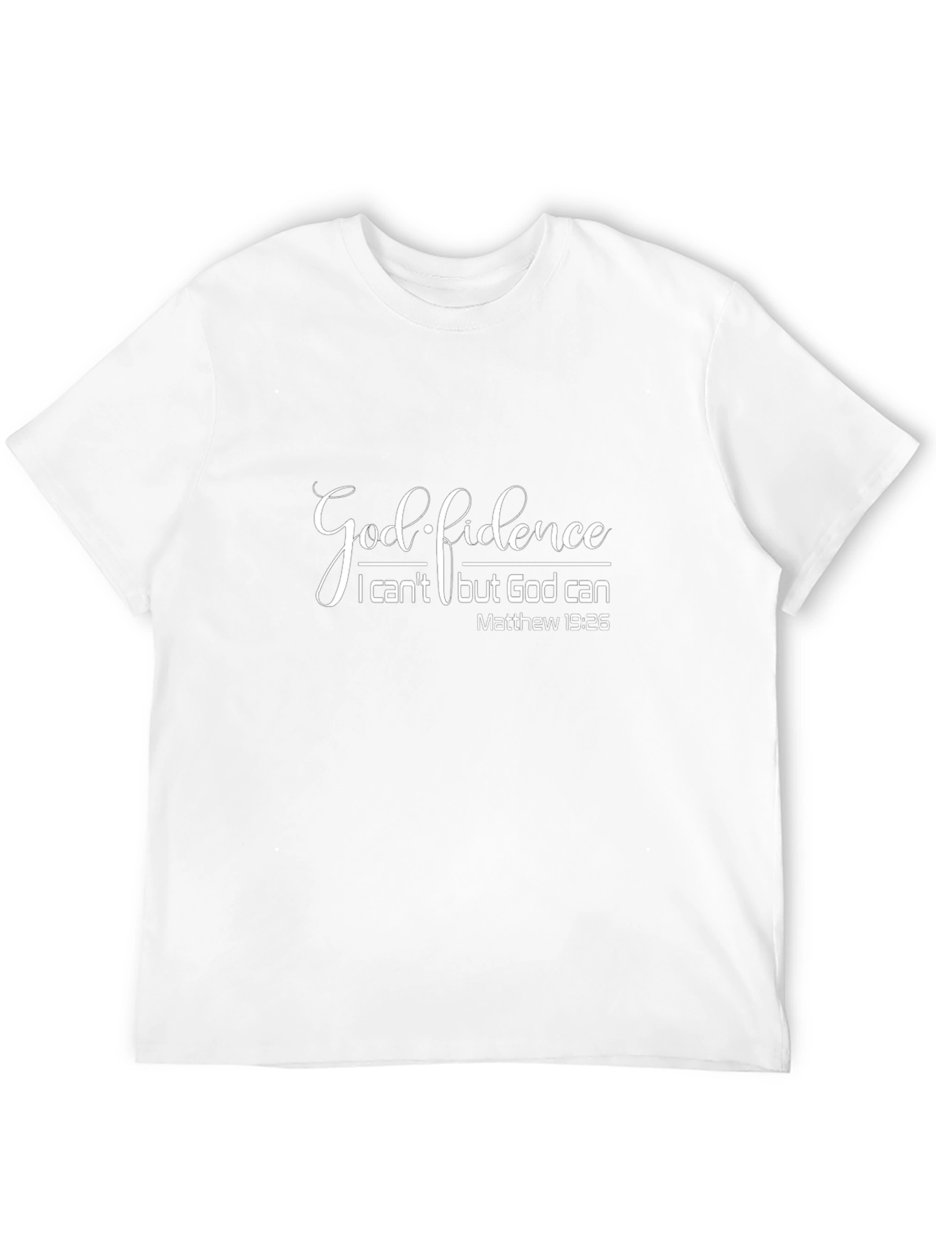 Godfidence T-Shirt - Christian Faith Apparel