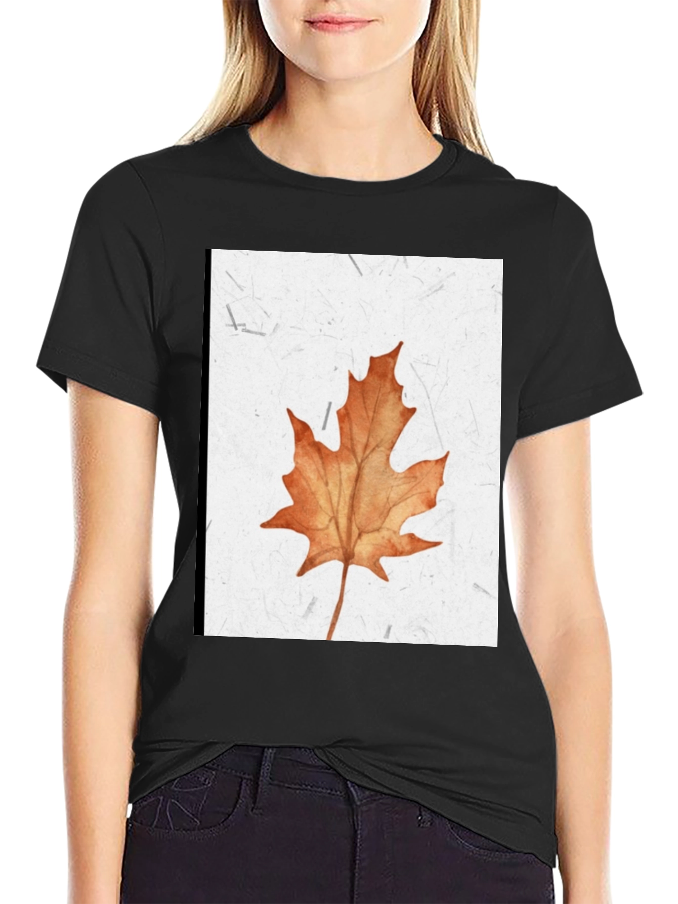 Autumn Leaf T-Shirt - Stylish Graphic Tee
