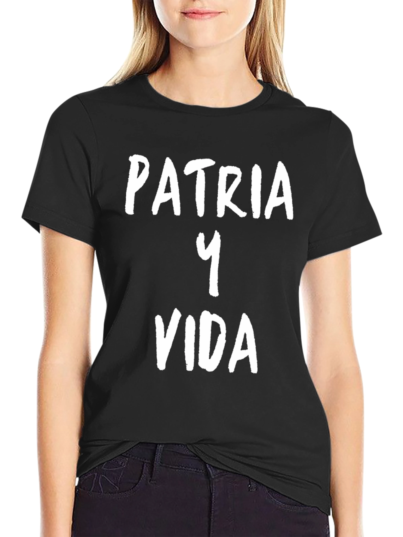 Patria Y Vida T-Shirt Black
