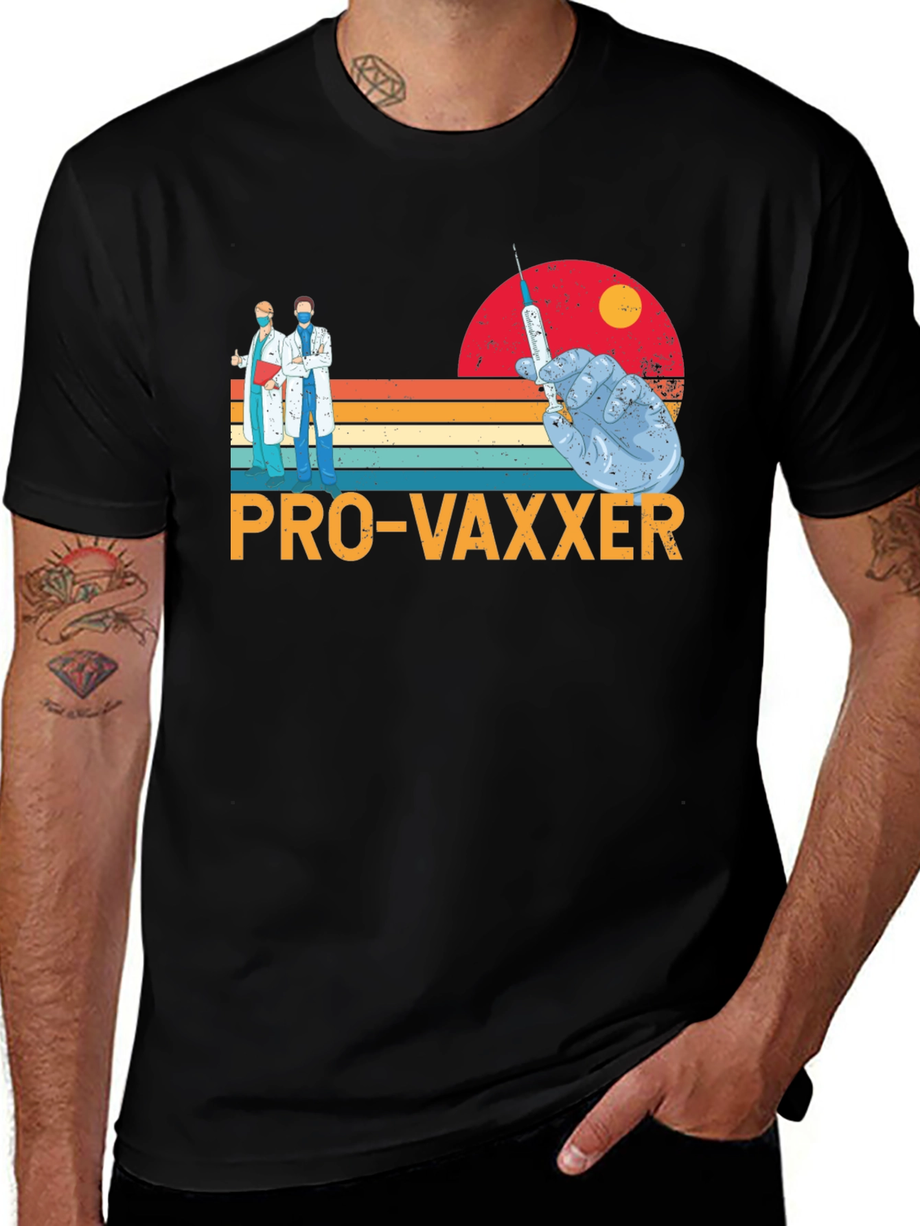 Pro-Vaxxer Graphic Tee