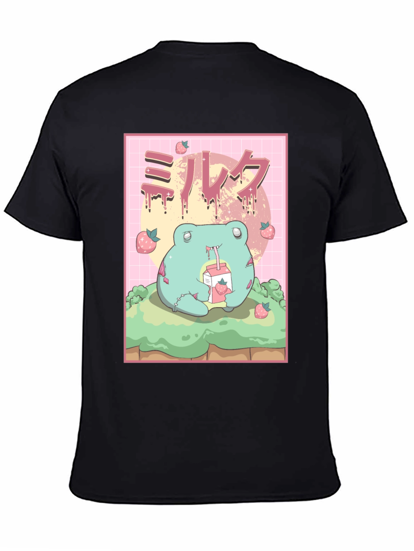 Kawaii Frog Milk Tee - Unisex Graphic T-Shirt