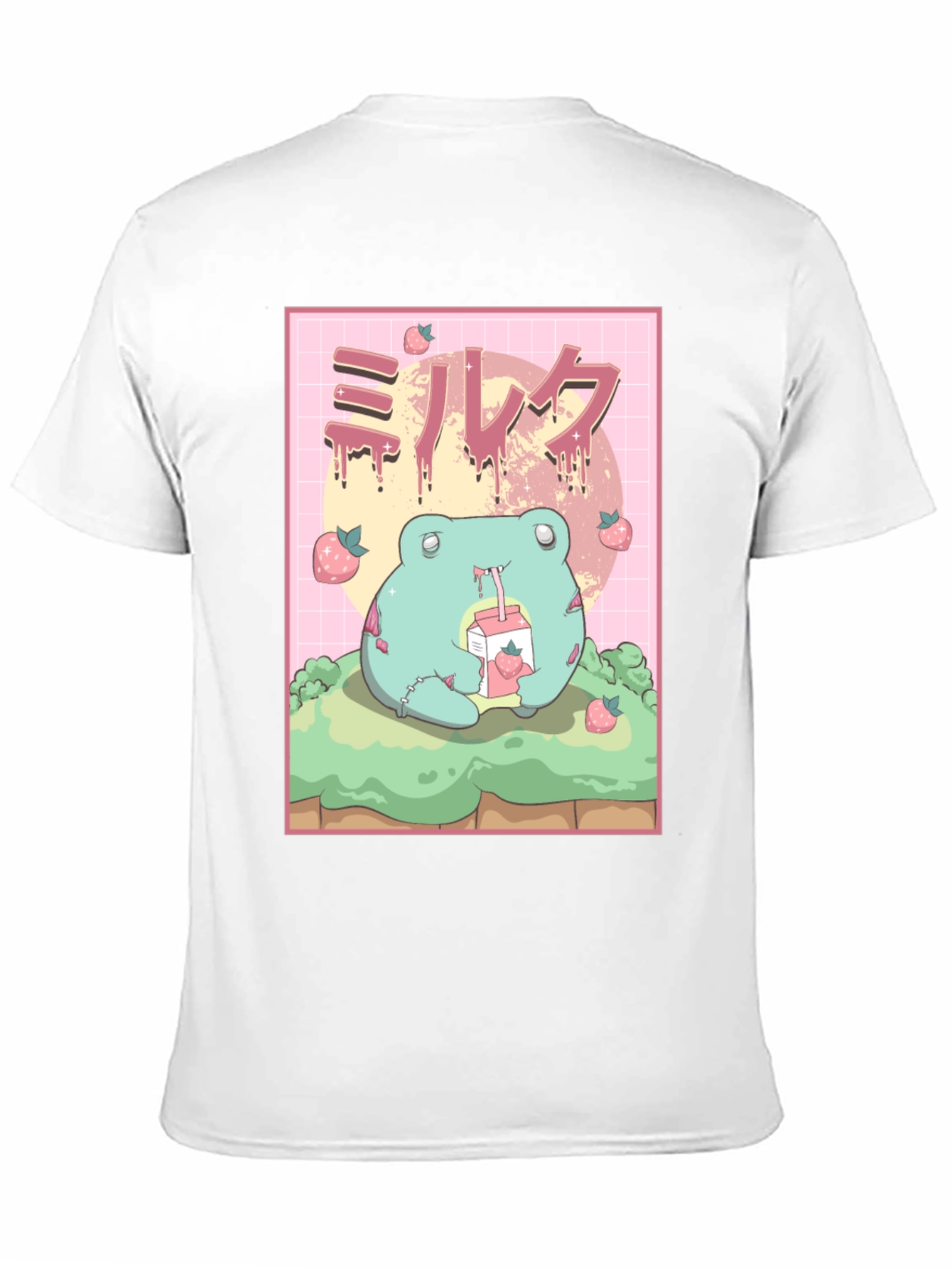 Kawaii Frog Milk Tee - Unisex Graphic T-Shirt