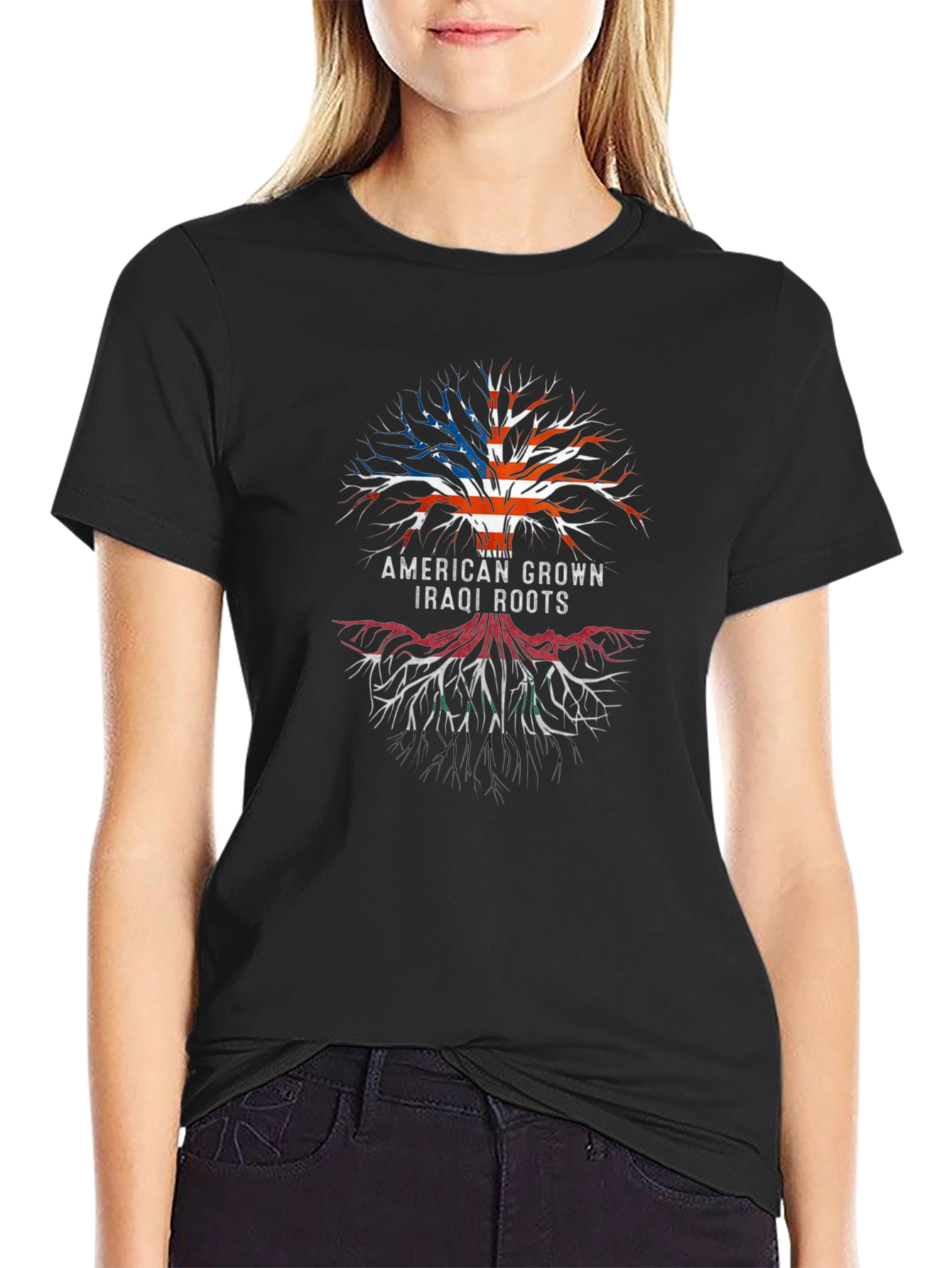 American Grown Iraqi Roots T-Shirt