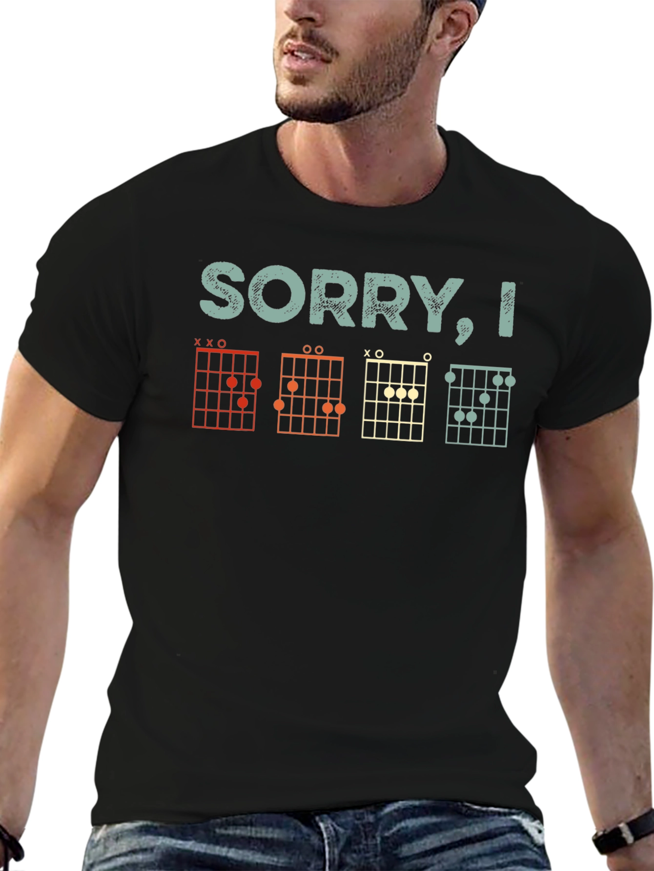 Sorry I had to practice guitar T-Shirt