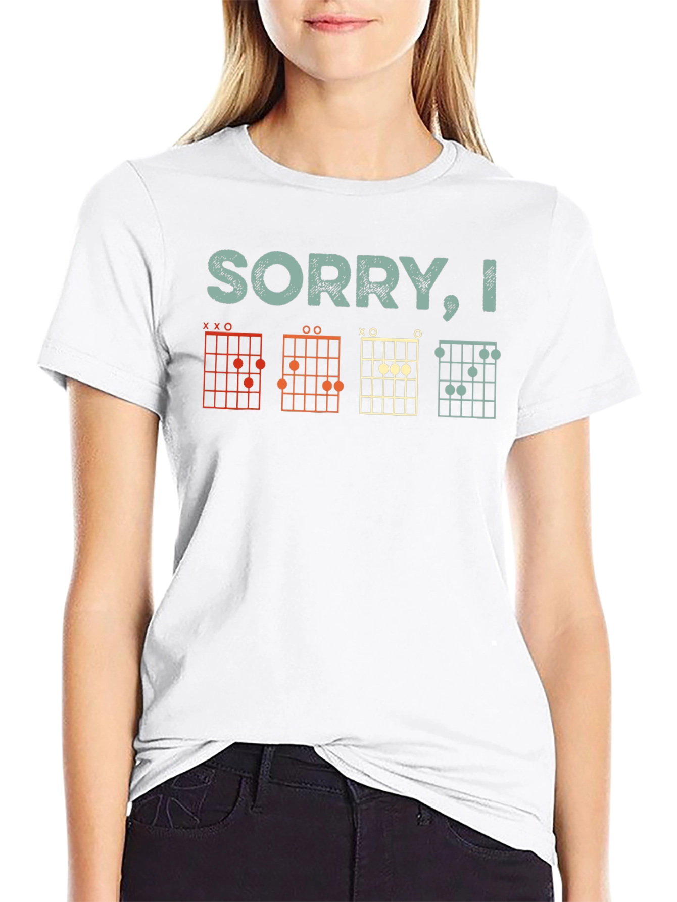 Sorry I had to practice guitar T-Shirt
