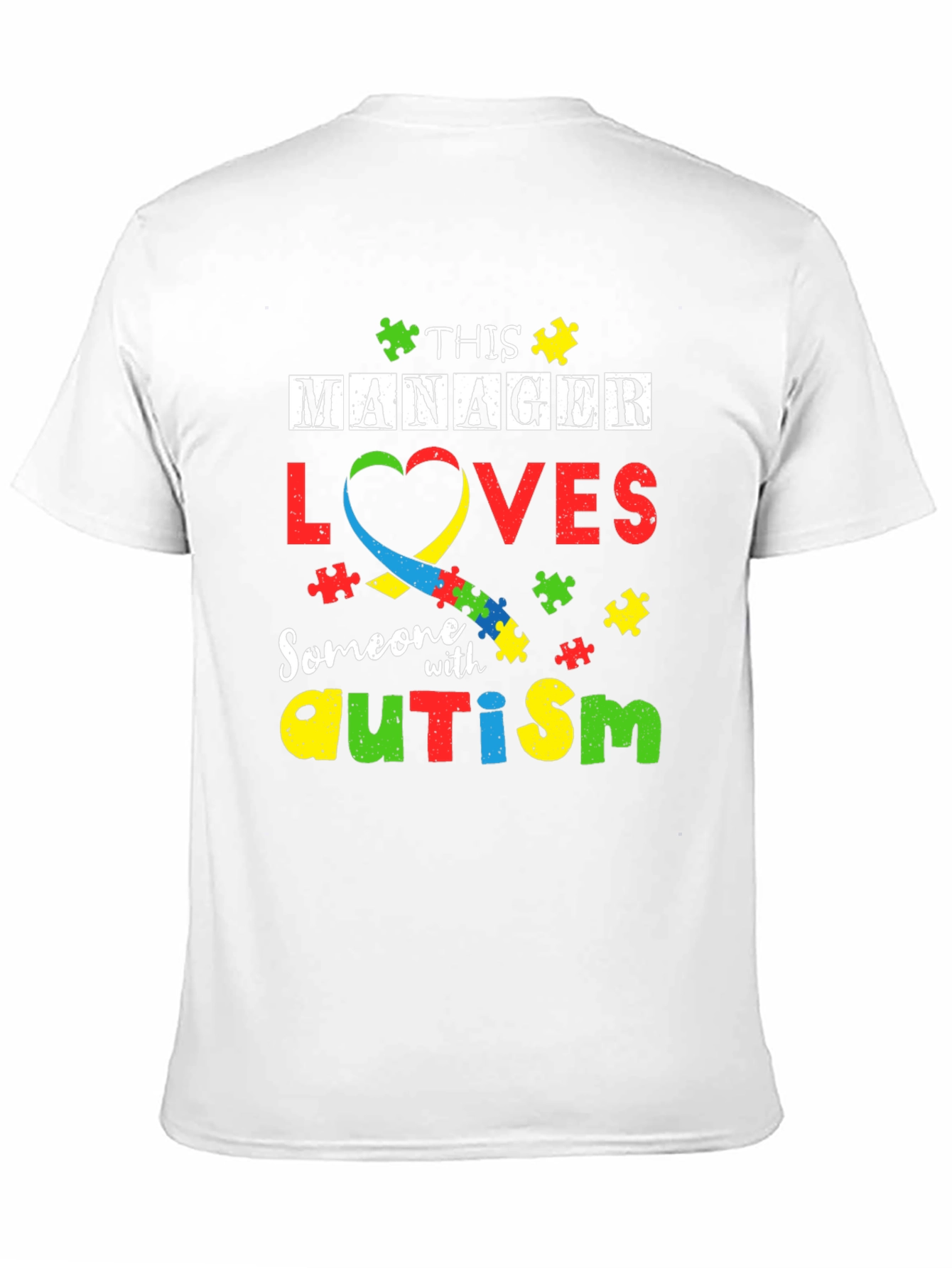 Autism Awareness Manager T-Shirt