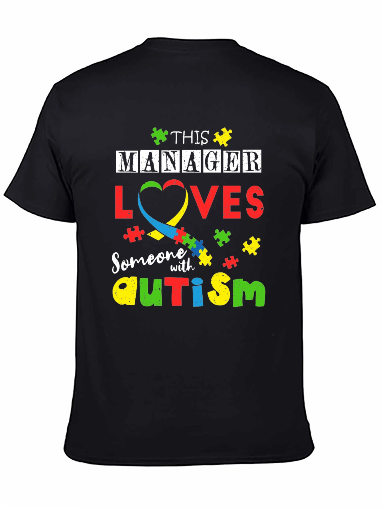Autism Awareness Manager T-Shirt