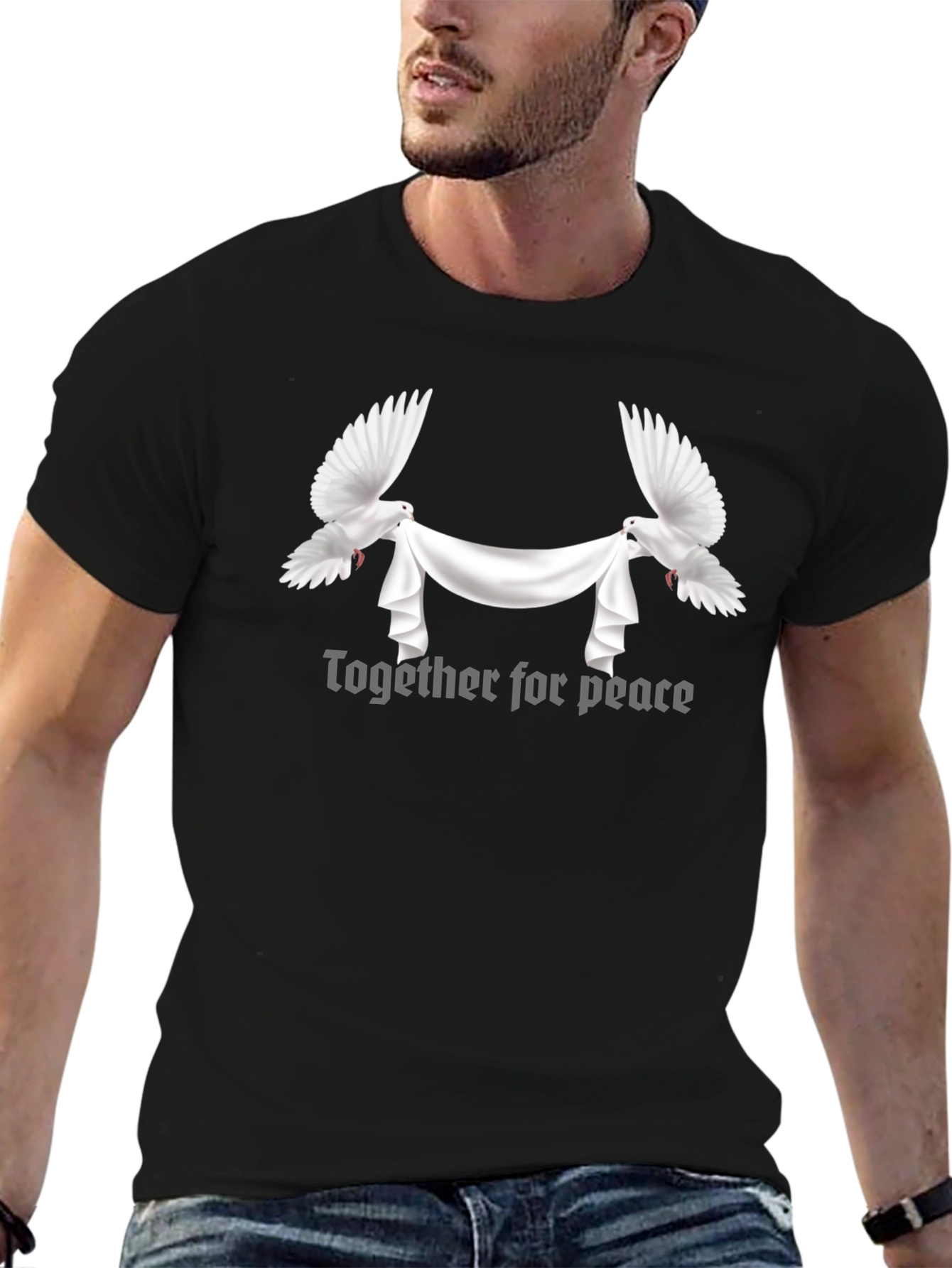 Peace Dove Graphic Tee - Together For Peace