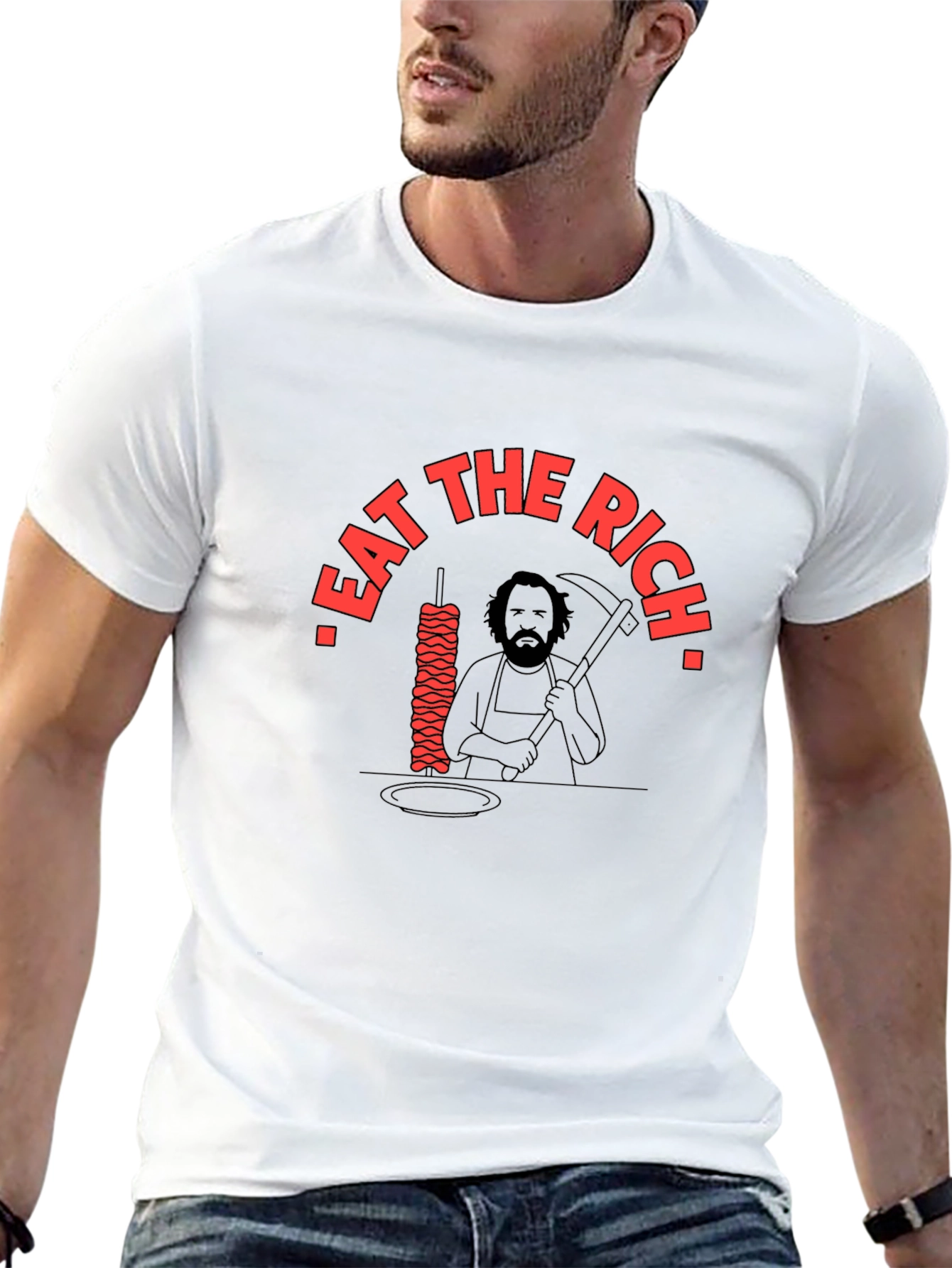 Eat the Rich Graphic Tee