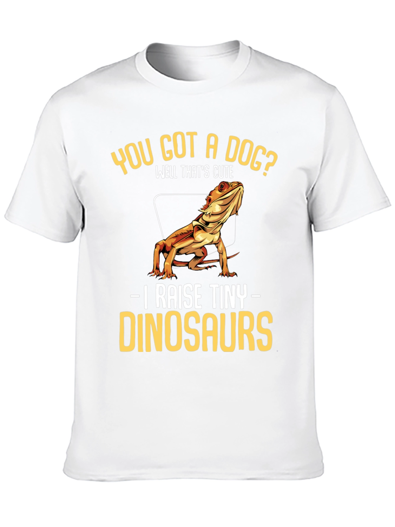 Funny Bearded Dragon T-Shirt - Tiny Dinosaurs