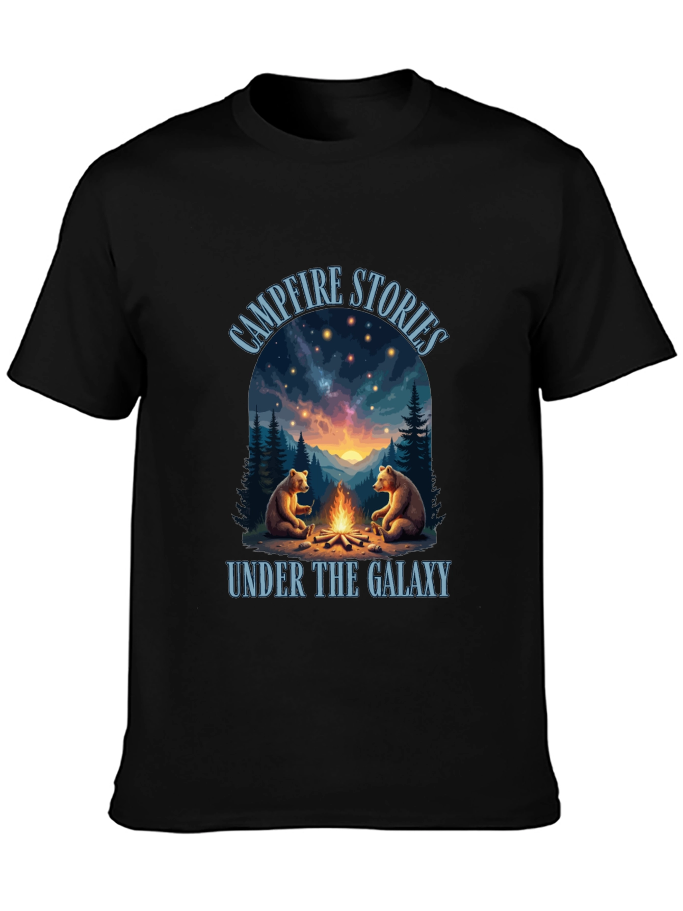 Campfire Stories Galaxy Graphic Tee