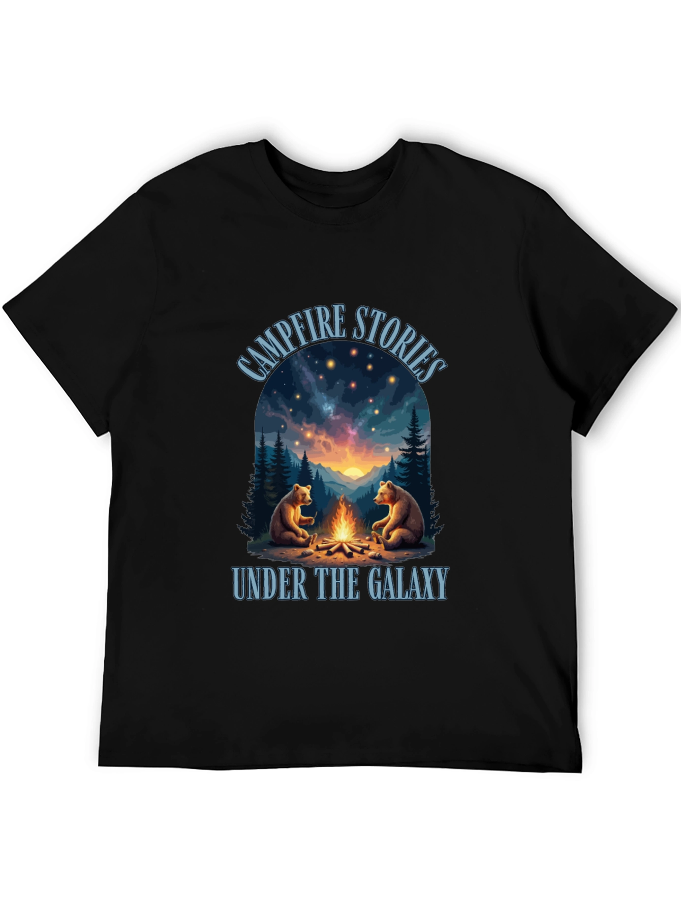 Campfire Stories Galaxy Graphic Tee