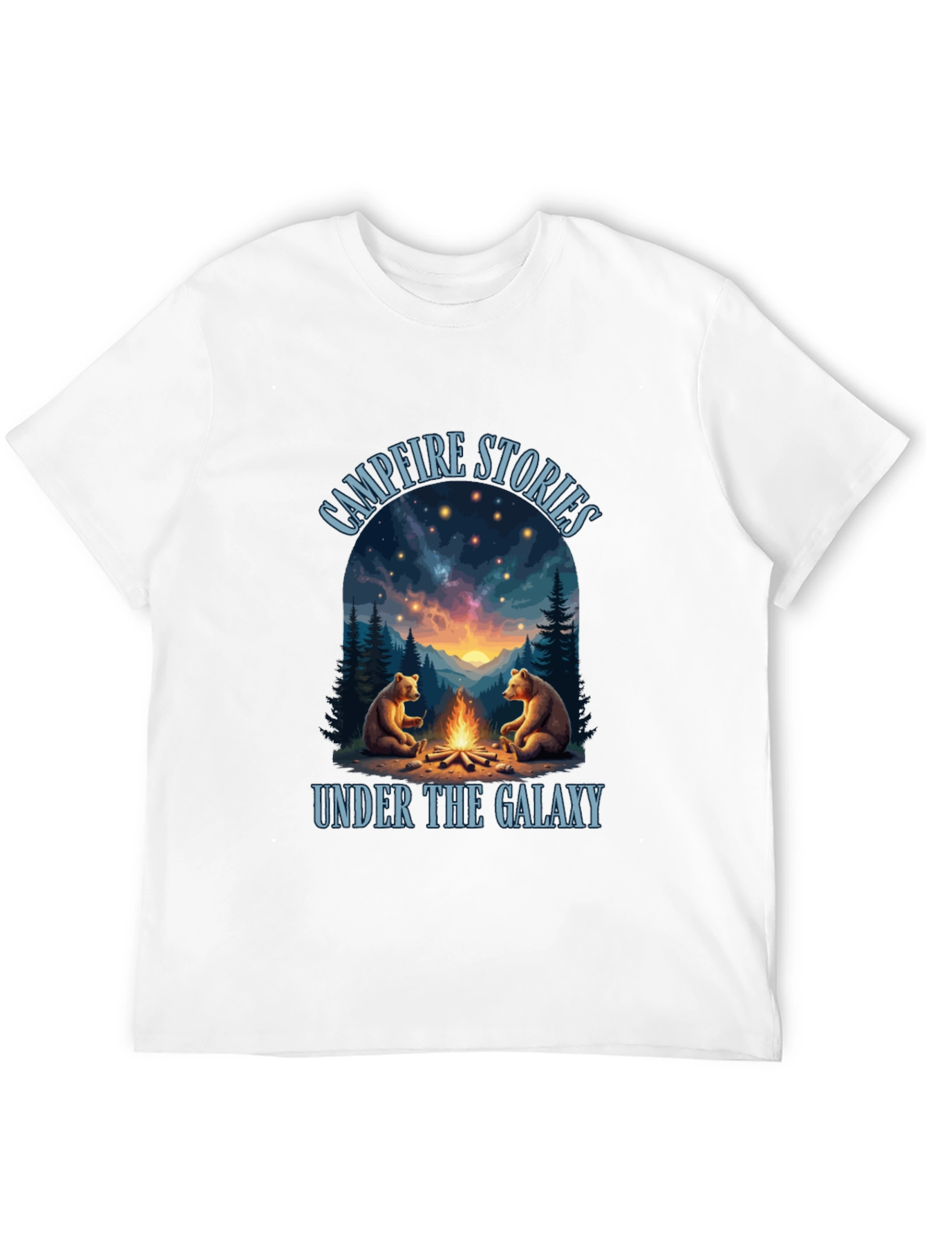 Campfire Stories Galaxy Graphic Tee