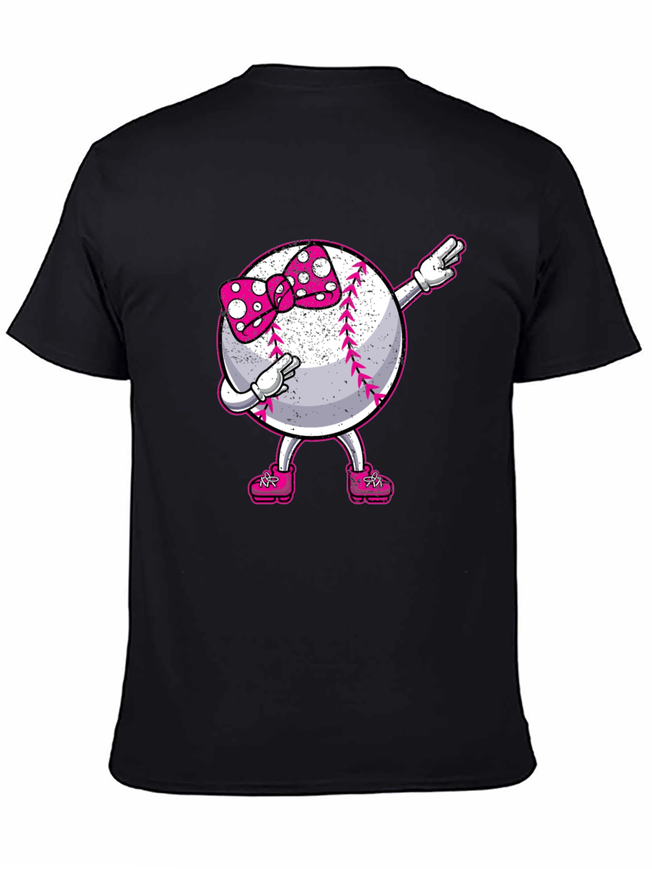 Baseball Girl Dab T-Shirt