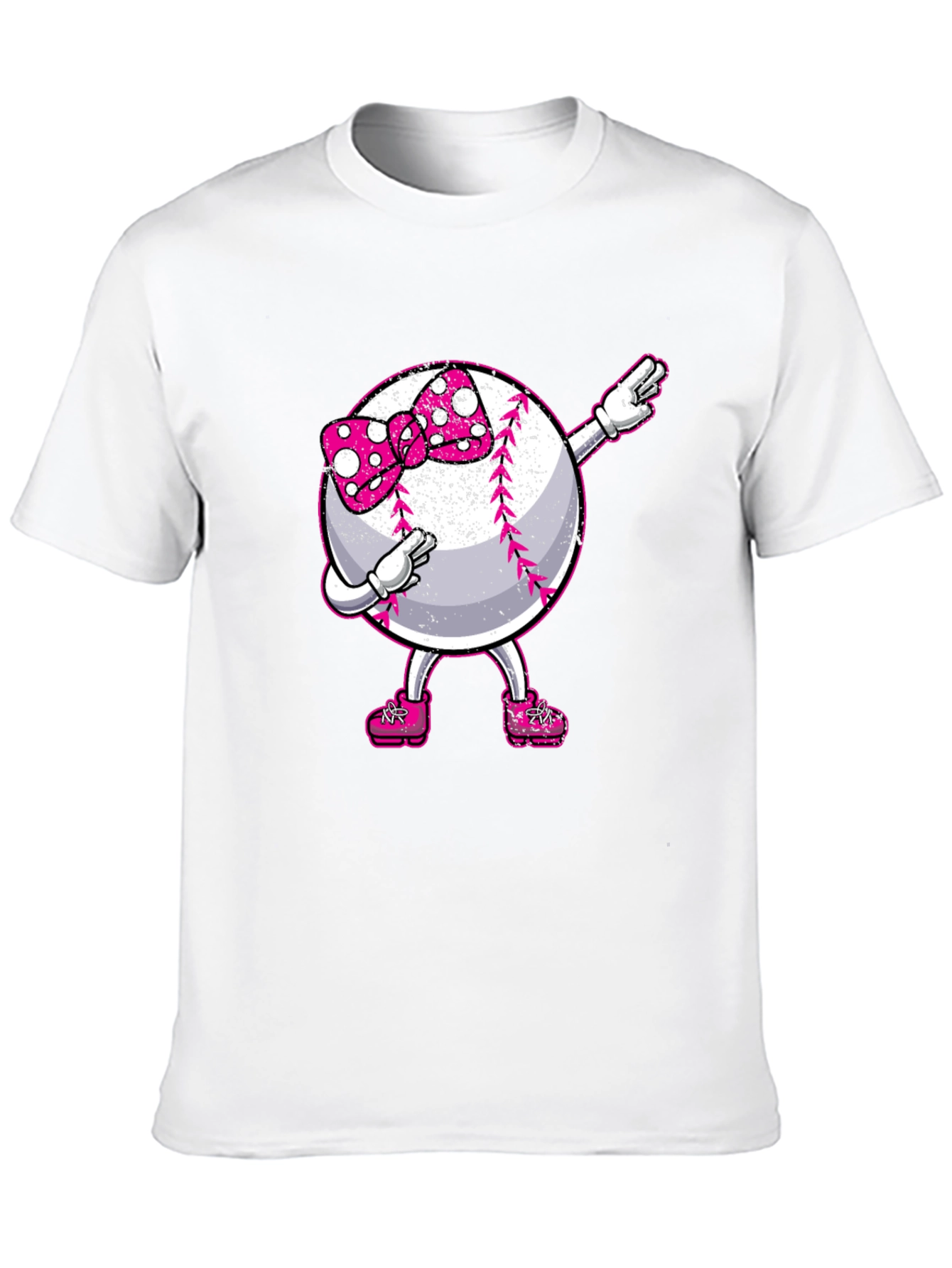 Baseball Girl Dab T-Shirt