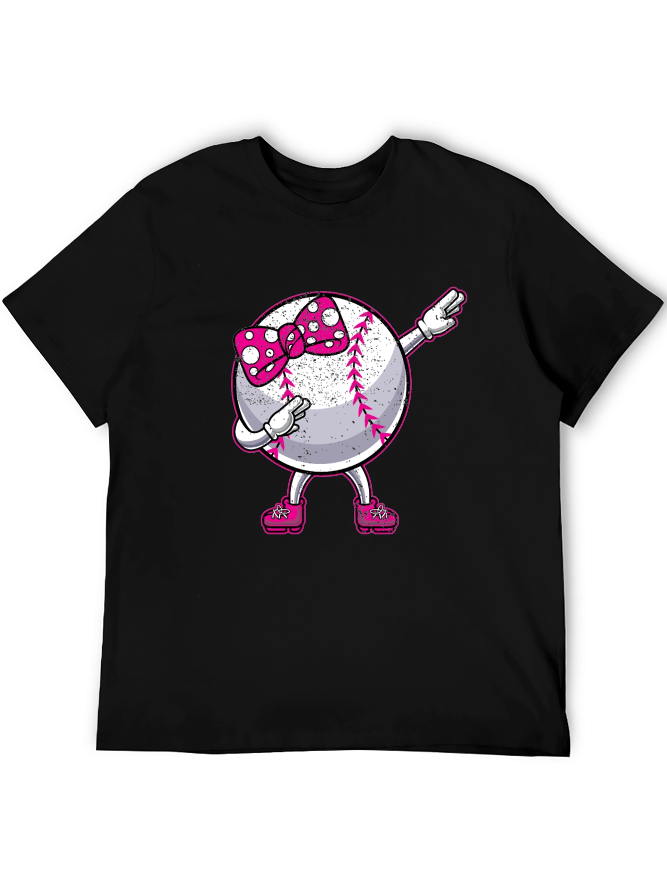 Baseball Girl Dab T-Shirt