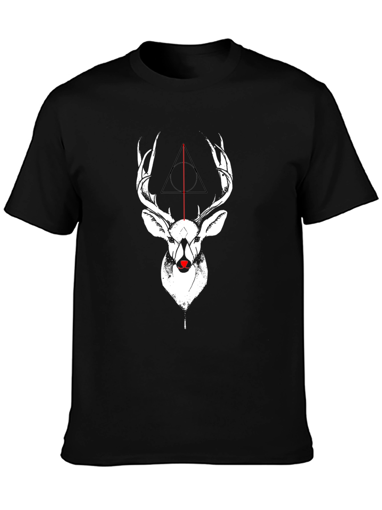 Deer Deathly Hallows Graphic Tee