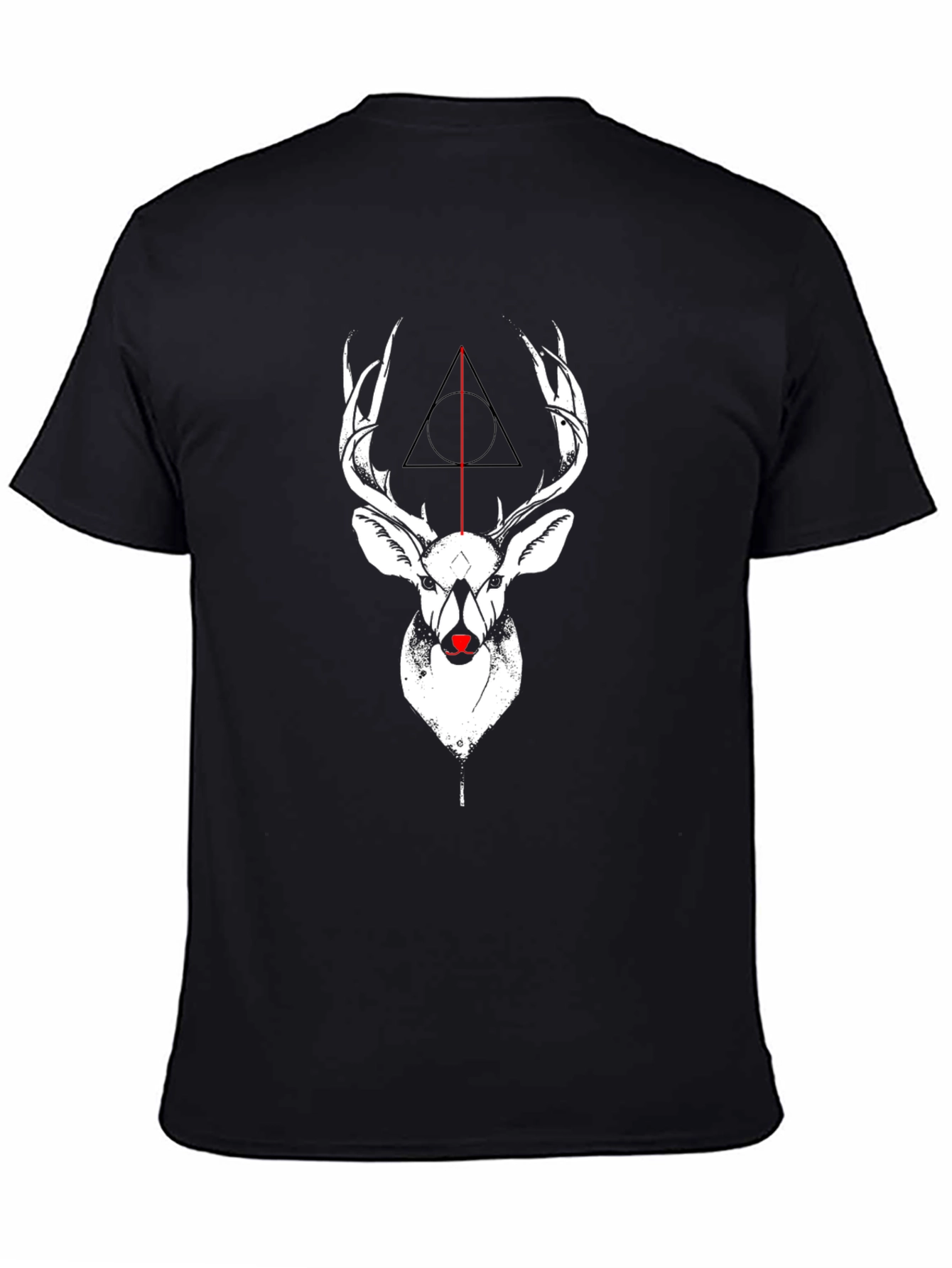 Deer Deathly Hallows Graphic Tee