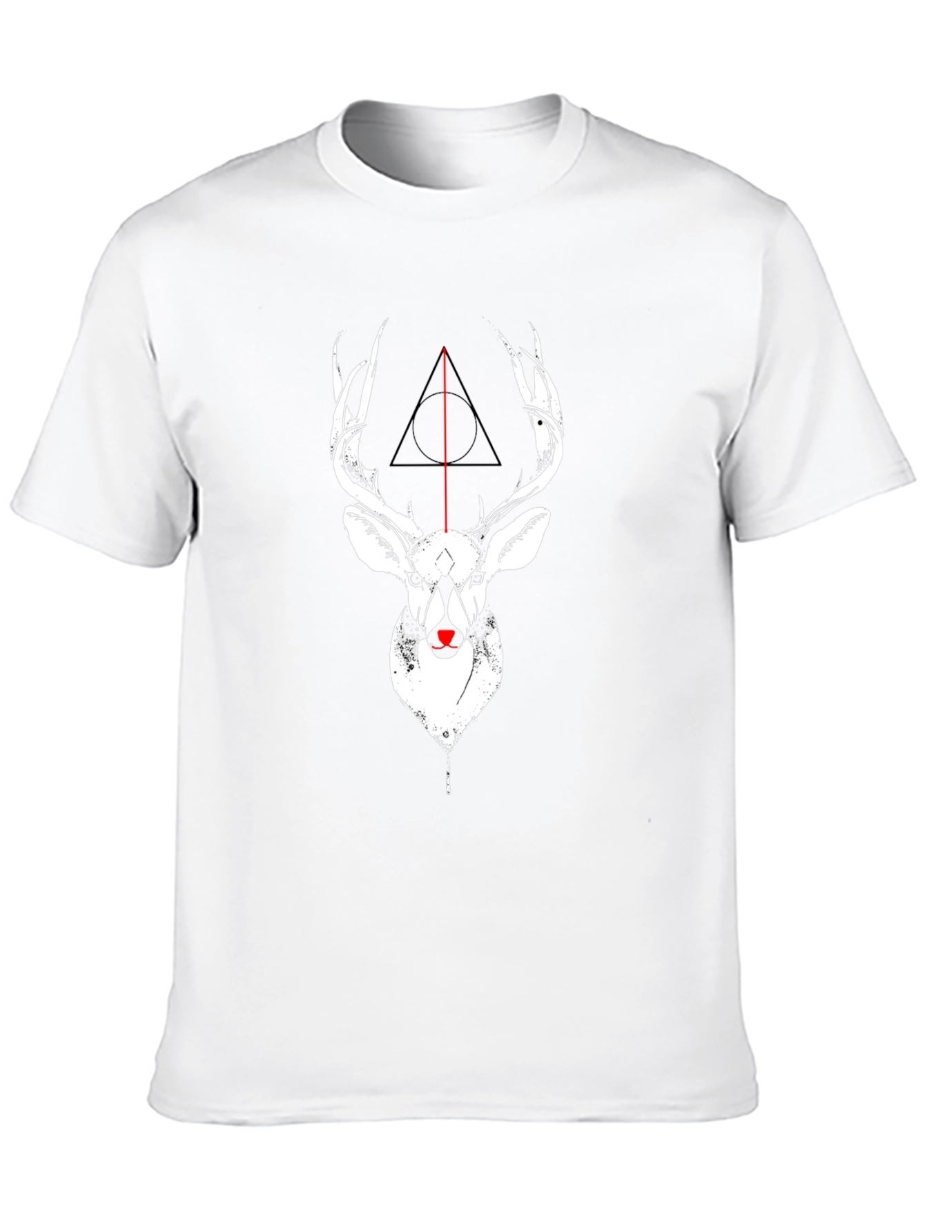 Deer Deathly Hallows Graphic Tee