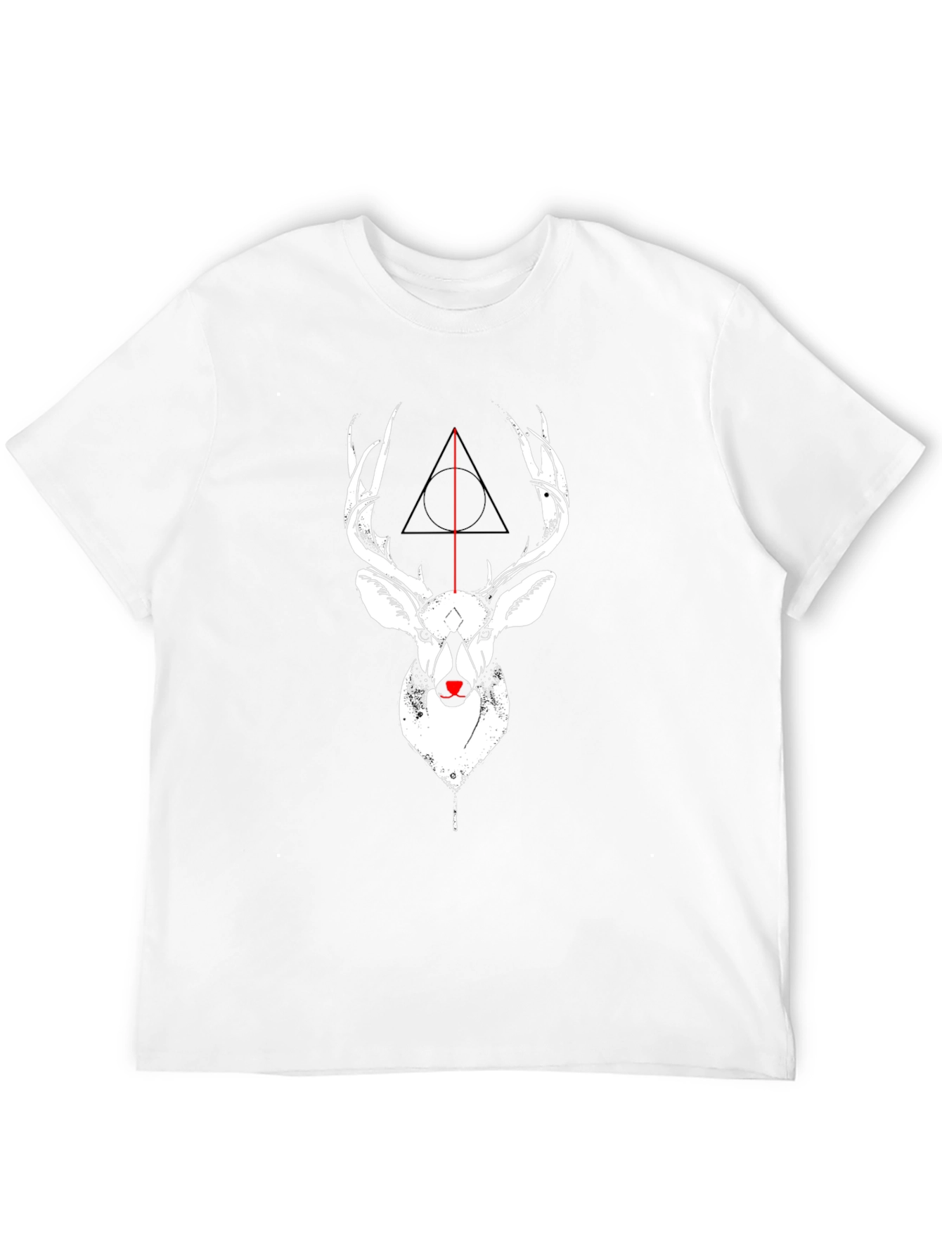 Deer Deathly Hallows Graphic Tee