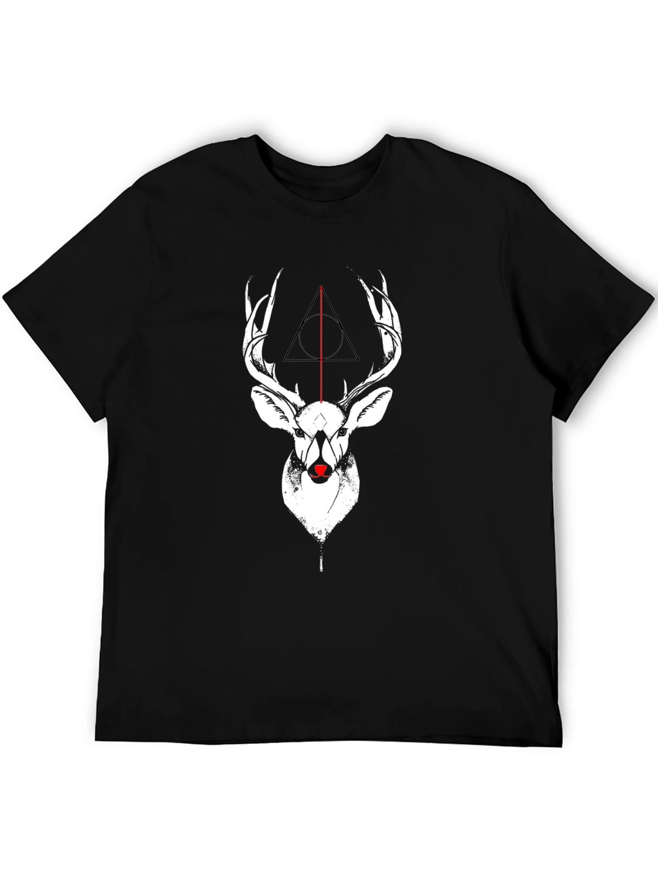 Deer Deathly Hallows Graphic Tee