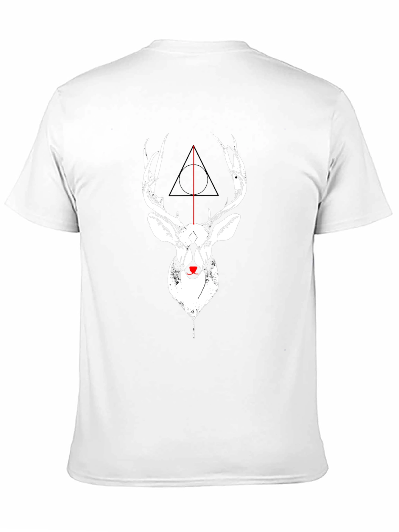 Deer Deathly Hallows Graphic Tee