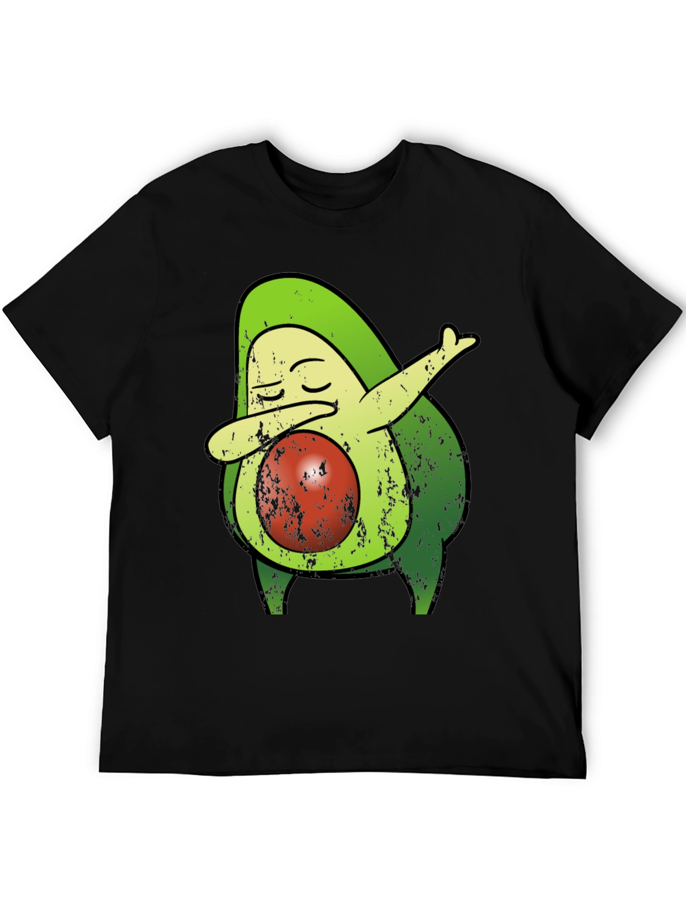 Dabbing Avocado Graphic Tee - Funny Food T-Shirt