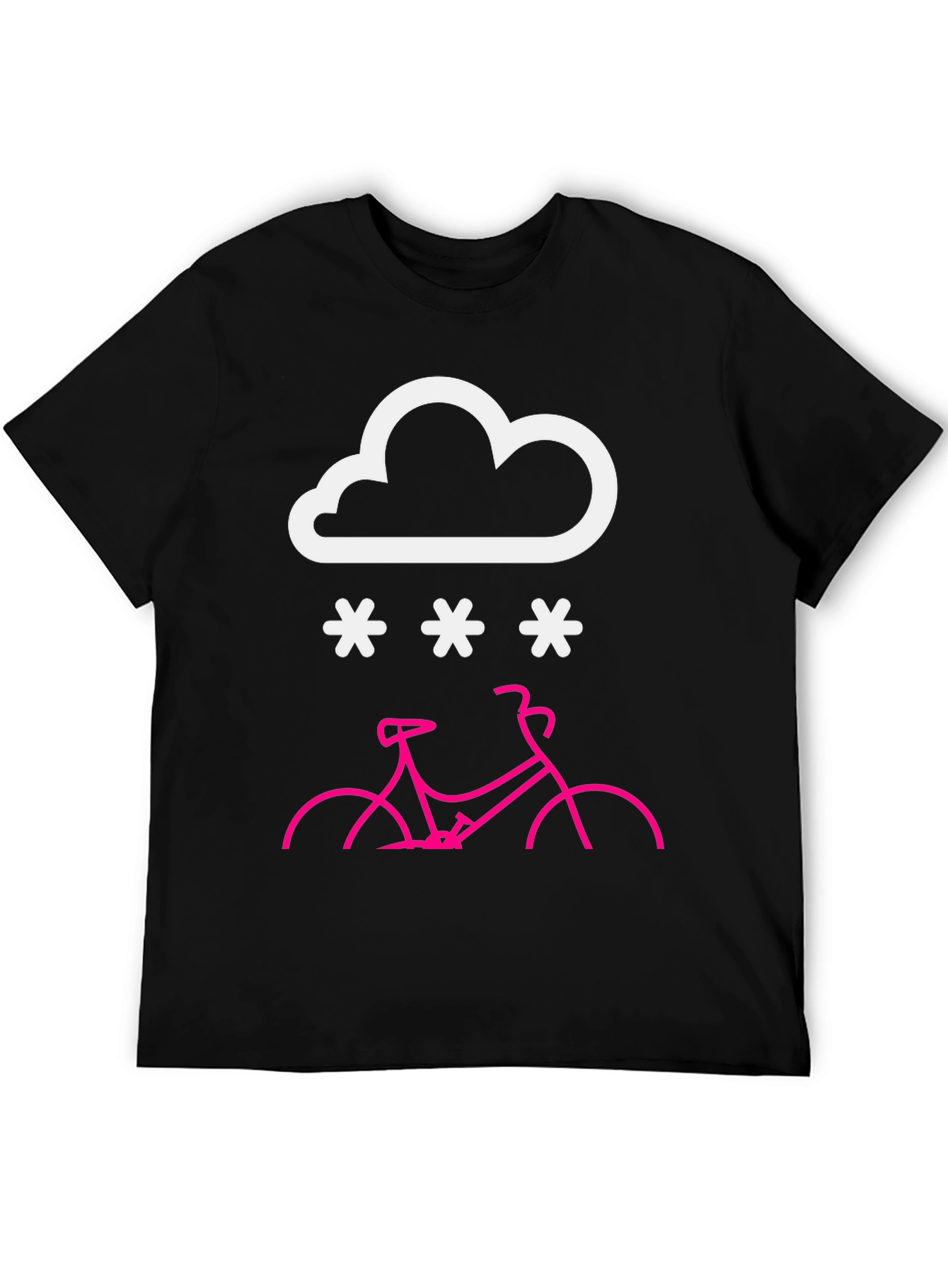 Snowy Bike Ride T-Shirt