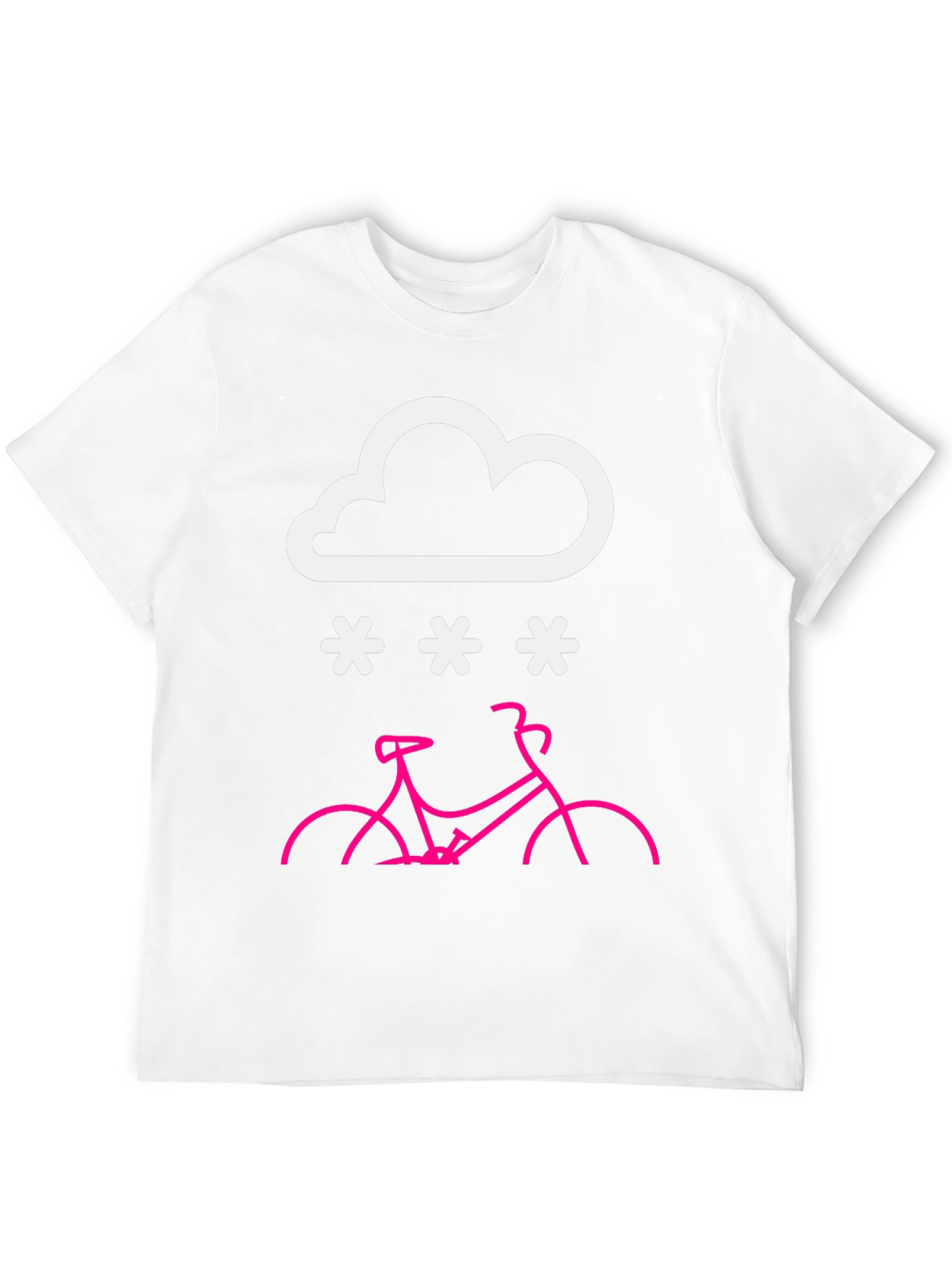 Snowy Bike Ride T-Shirt