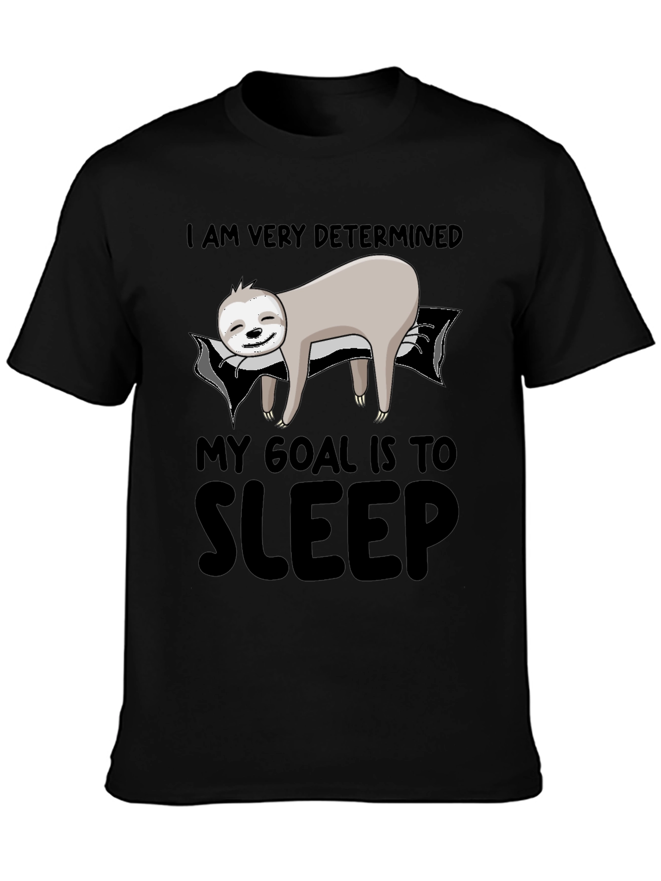 Determined Sloth Sleep T-Shirt