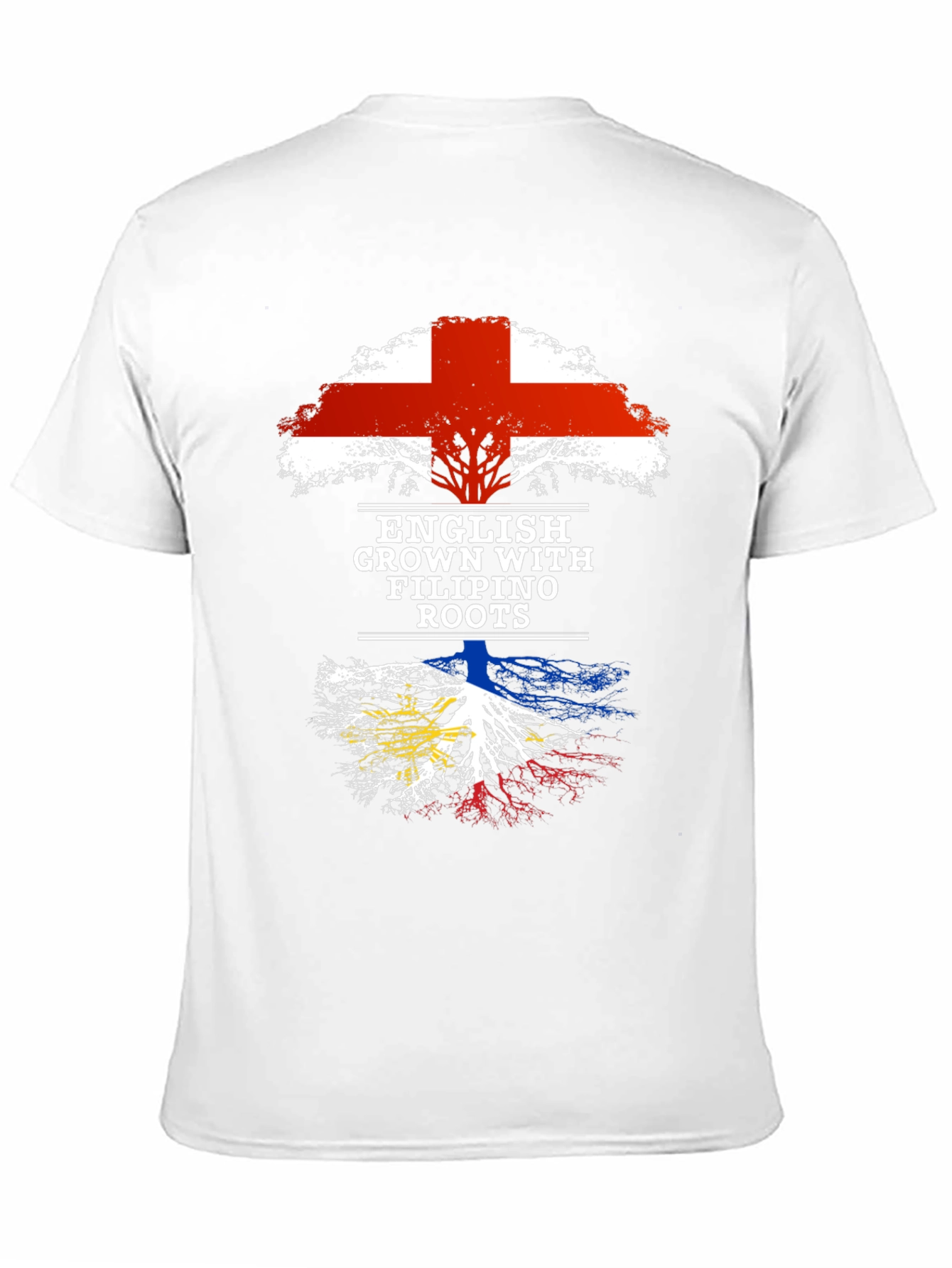 English Grown with Filipino Roots T-Shirt