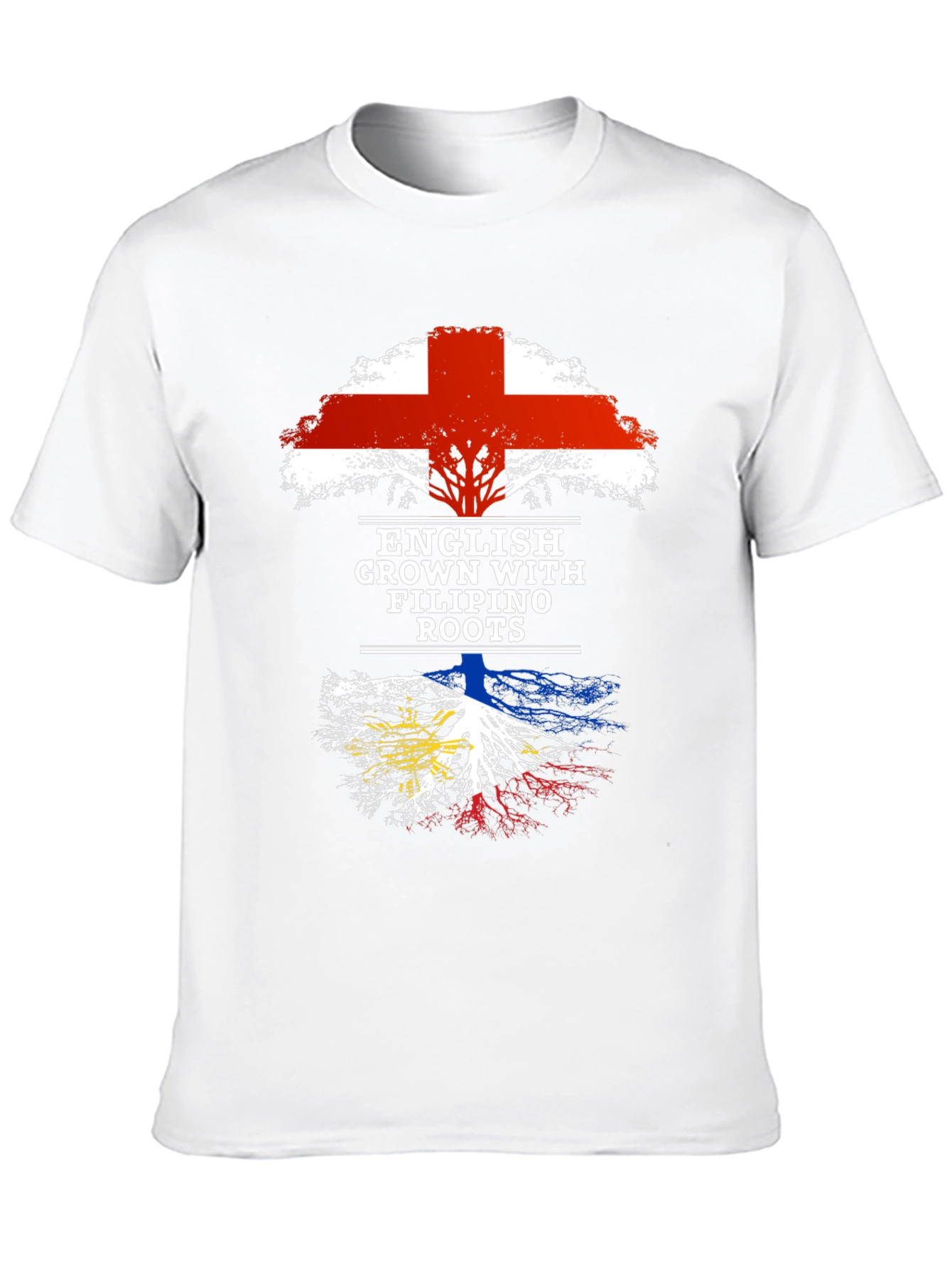English Grown with Filipino Roots T-Shirt