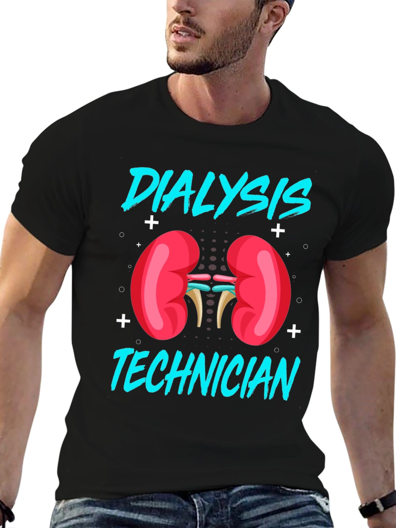 Dialysis Technician T-Shirt - Kidney Graphic Tee