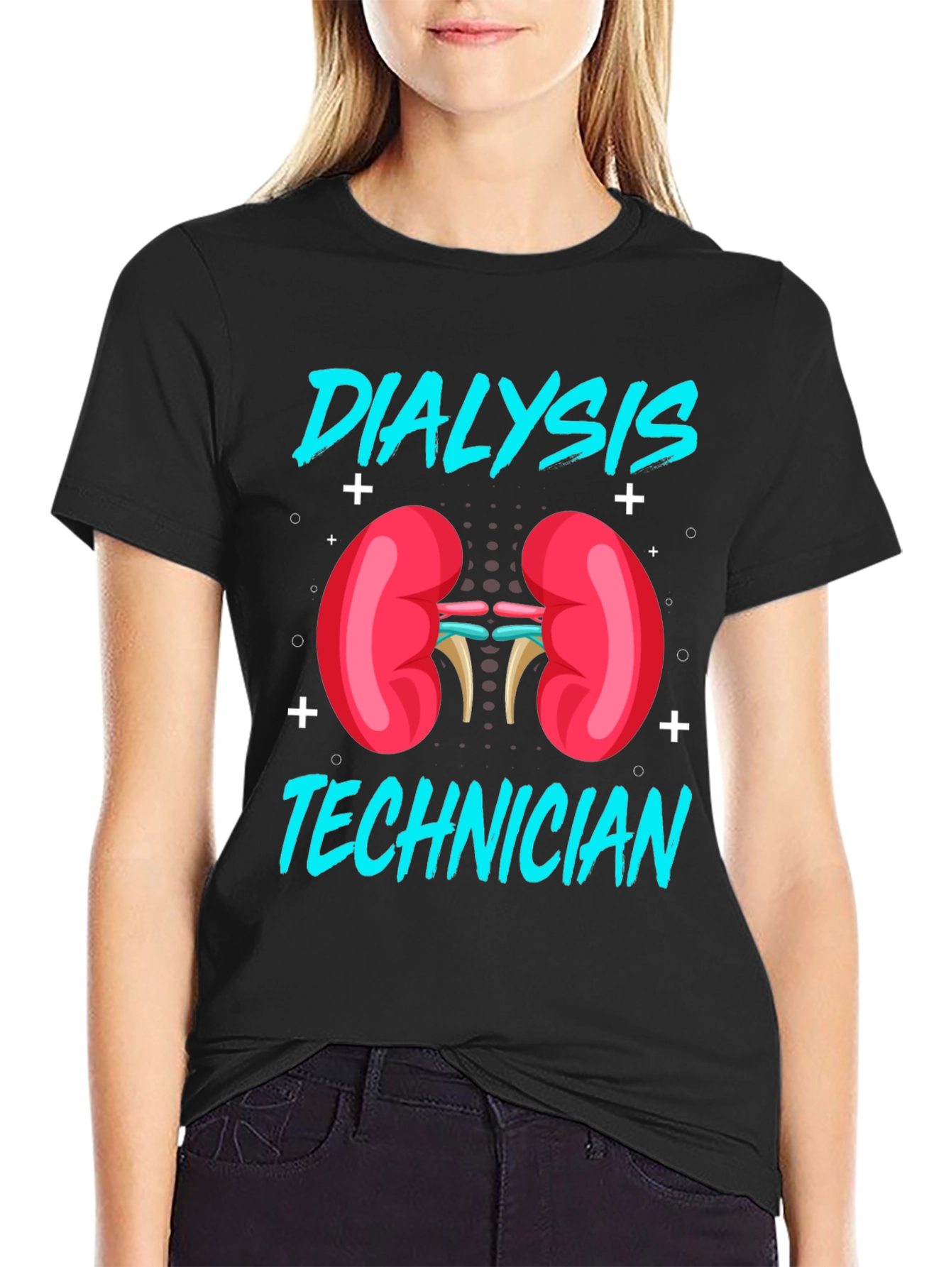 Dialysis Technician T-Shirt - Kidney Graphic Tee