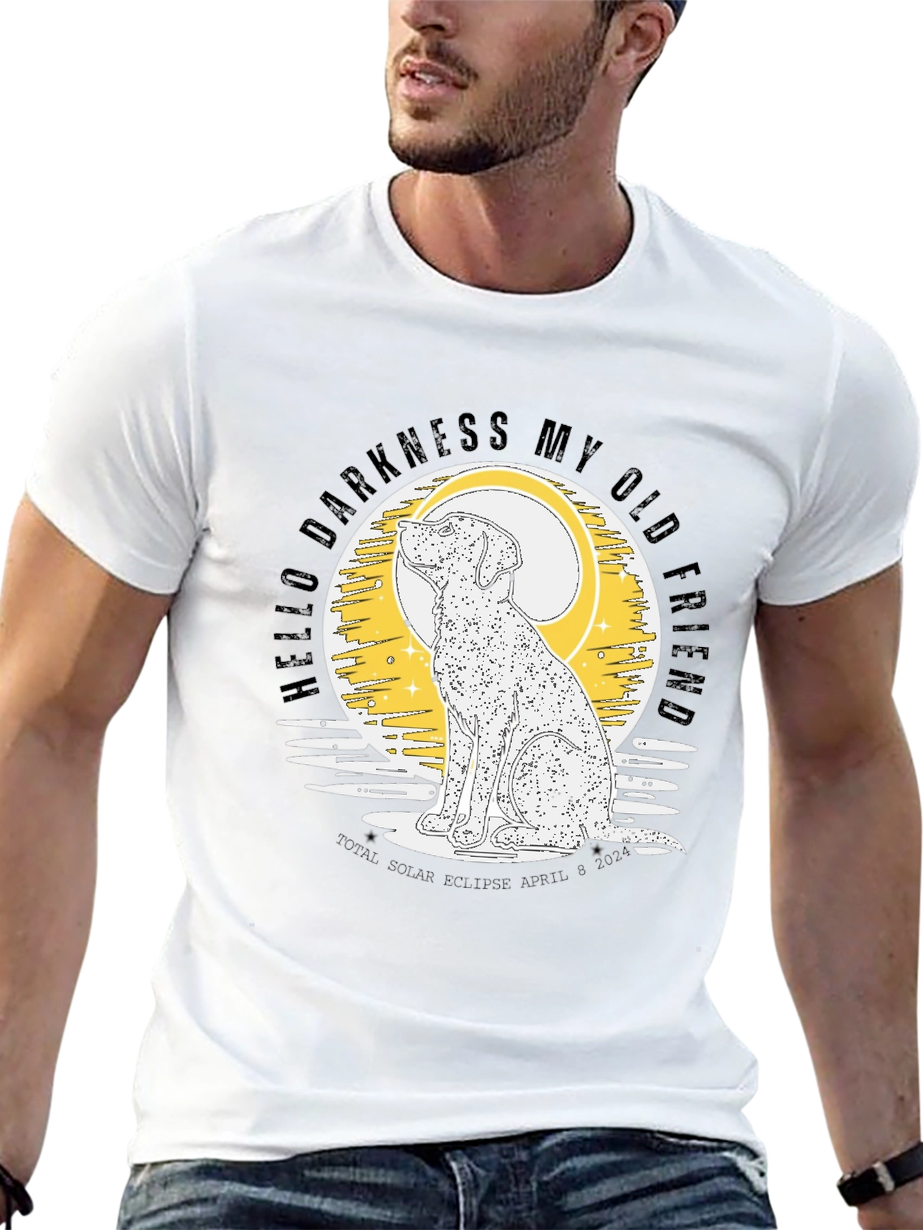 Dog Lovers Total Solar Eclipse T-Shirt