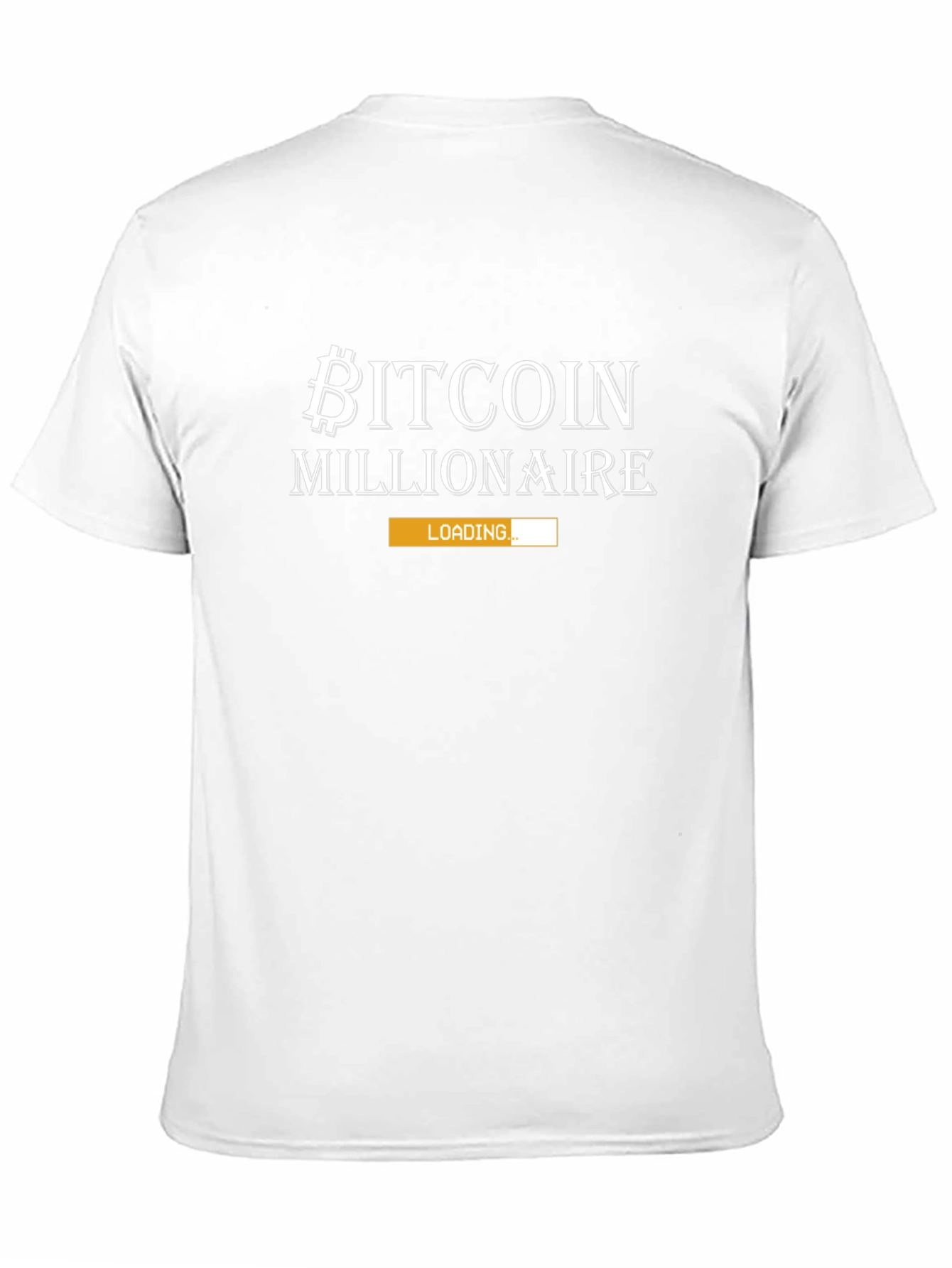 Bitcoin Millionaire Loading Graphic Tee