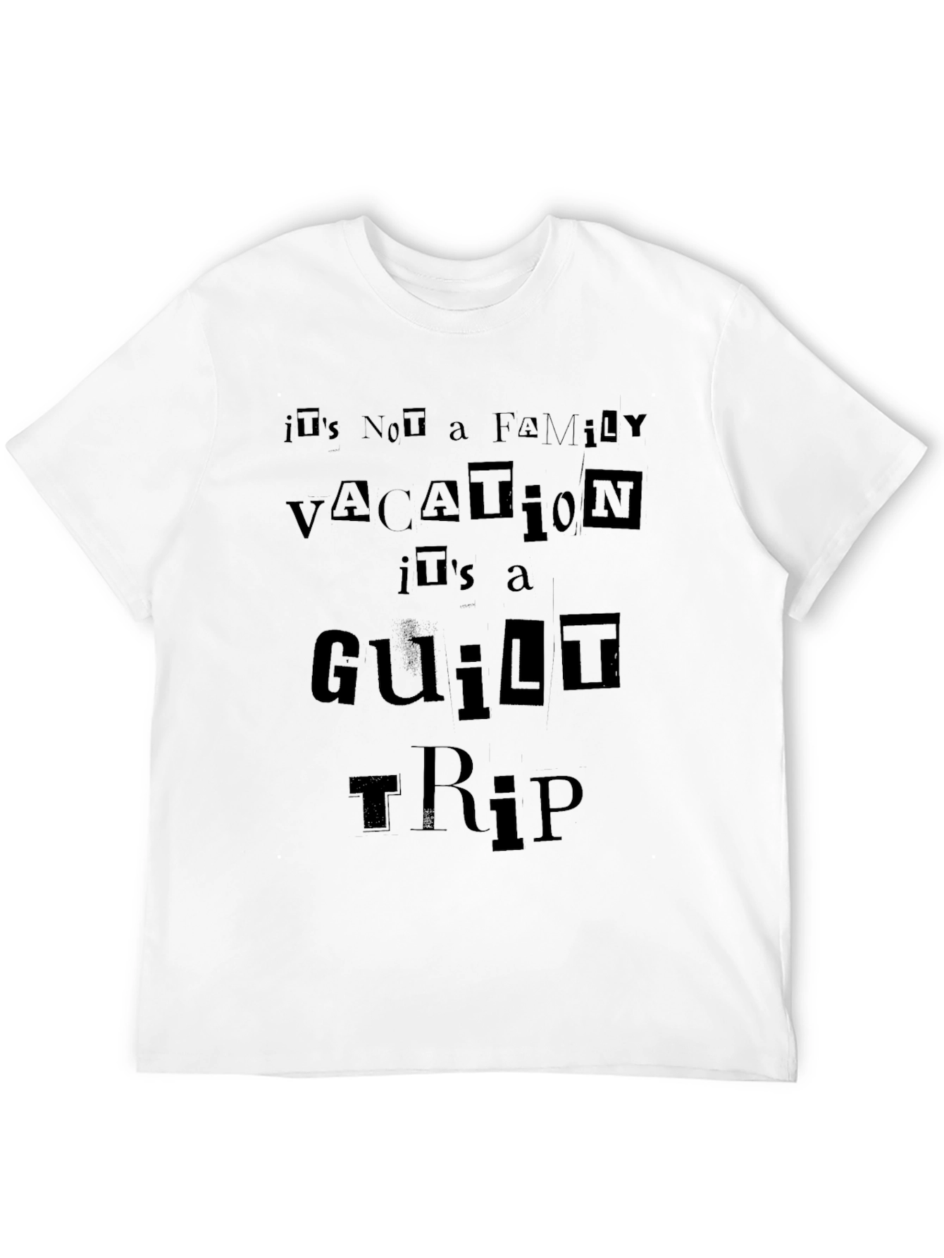 Funny Guilt Trip Family Vacation Tee